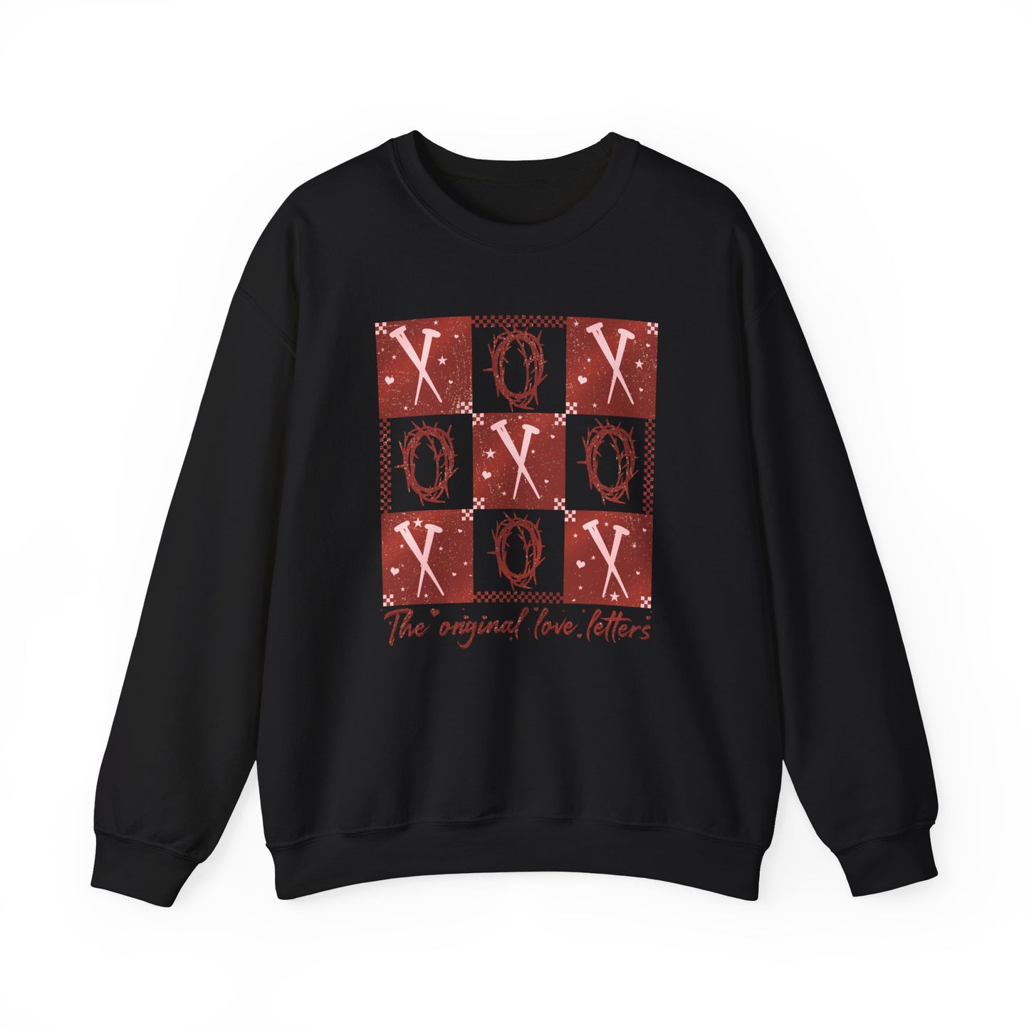 Romantic Crewneck Sweatshirt - 'The Original Love Letters' Design