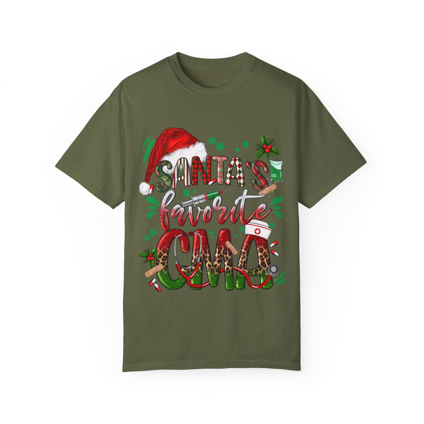 Santa's Favorite CMA T-Shirt, Christmas Gift, Holiday Apparel, Unisex Shirt, Fun Festive Tee, Seasonal Wear