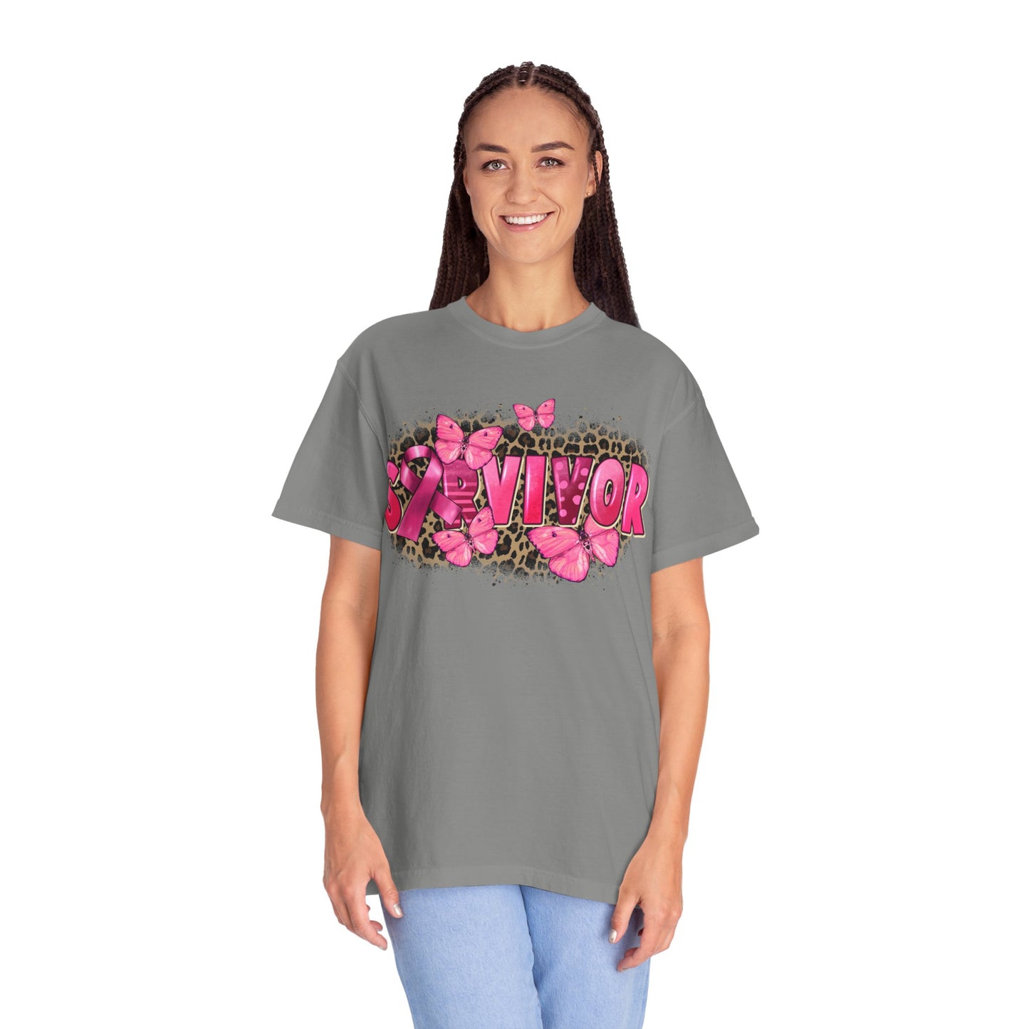 Survivor Butterfly T-Shirt - Support & Empower Women Unisex Tee