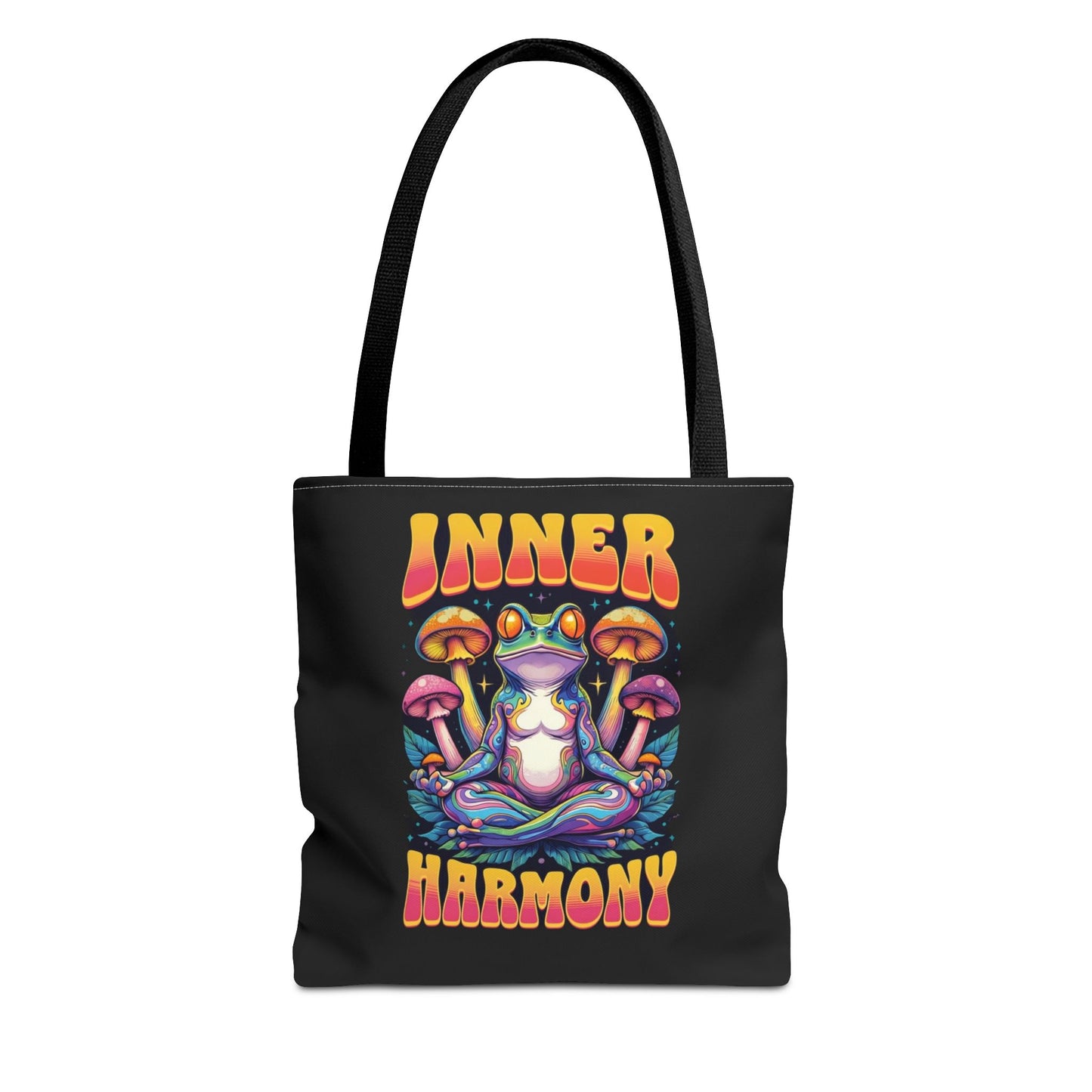 Inner Harmony Tote Bag - Eco-Friendly, Reusable, Stylish Carryall for Everyday Use, Gift, Yoga, Meditation, Nature Lovers