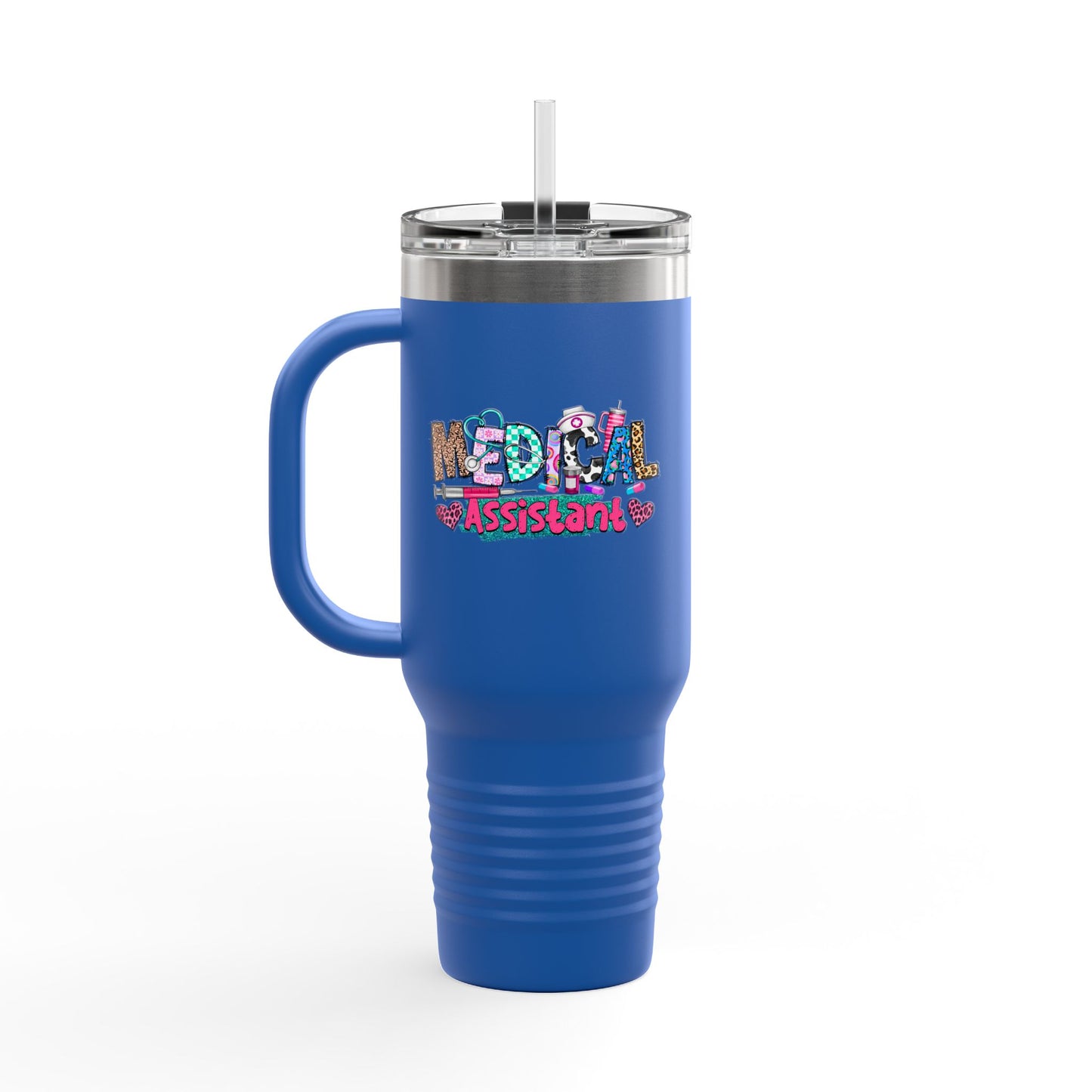 Custom Insulated Travel Mug for Medical Assistants - 40oz - Perfect Gift for Healthcare Professionals