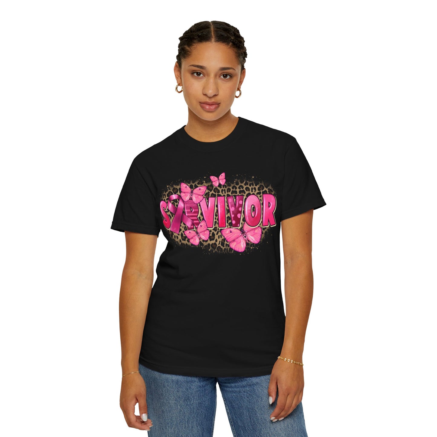 Survivor Butterfly T-Shirt - Support & Empower Women Unisex Tee