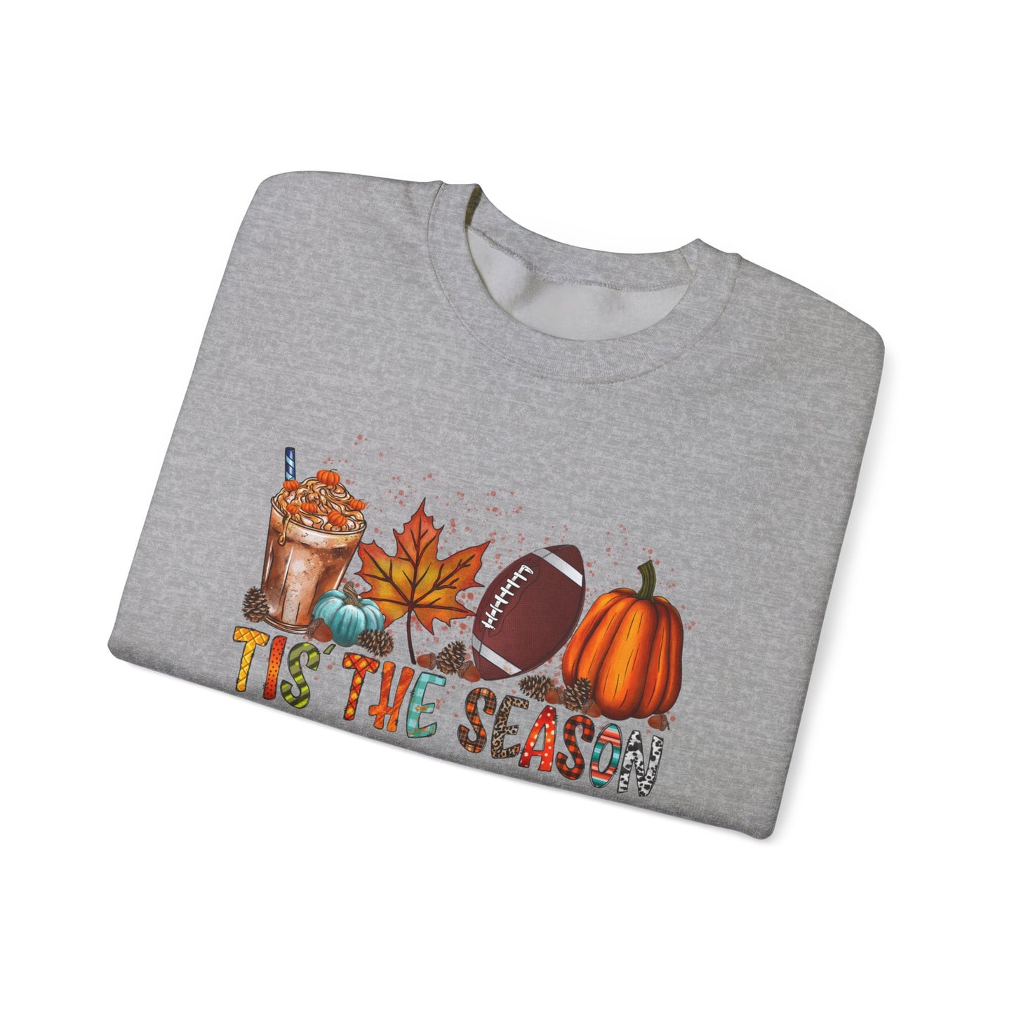 Tis the Season Crewneck Sweatshirt | Unisex Fall Sweatshirt for Cozy Days