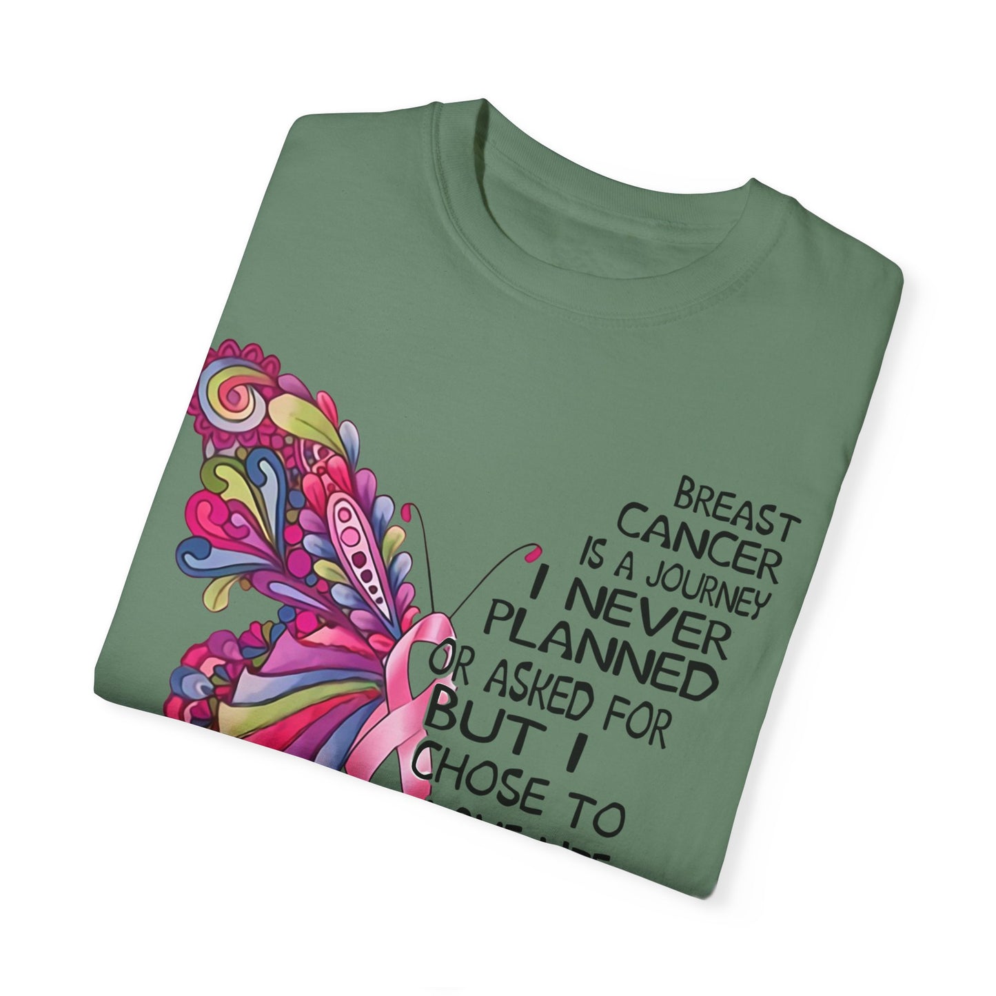 Inspirational Cancer Awareness T-Shirt – Love Life, Fight Disease, and Win!