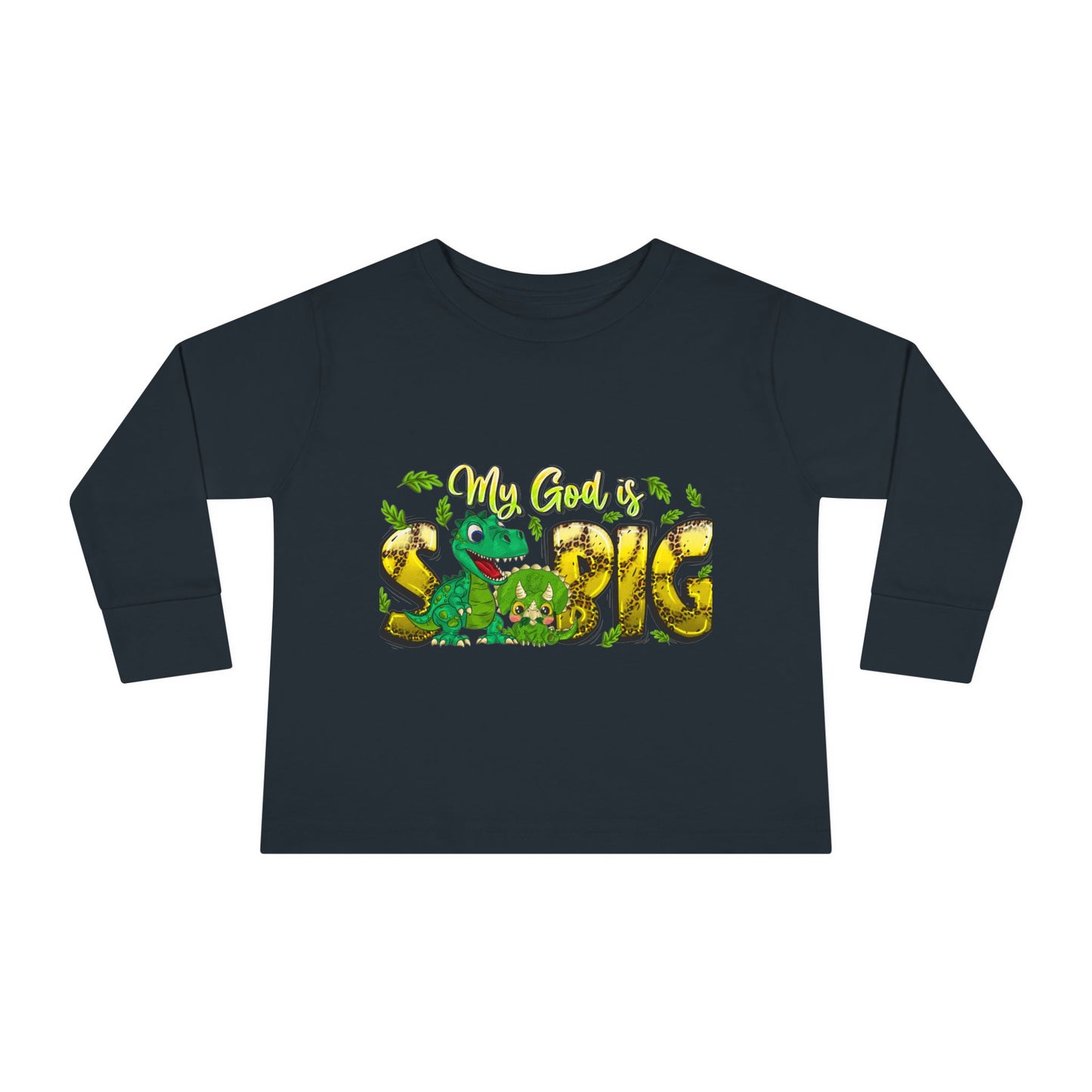 Dinosaur Toddler Tee, Boys Girls Shirt, Cute Kids Fashion, Birthday Gift, Playwear, Long Sleeve Top