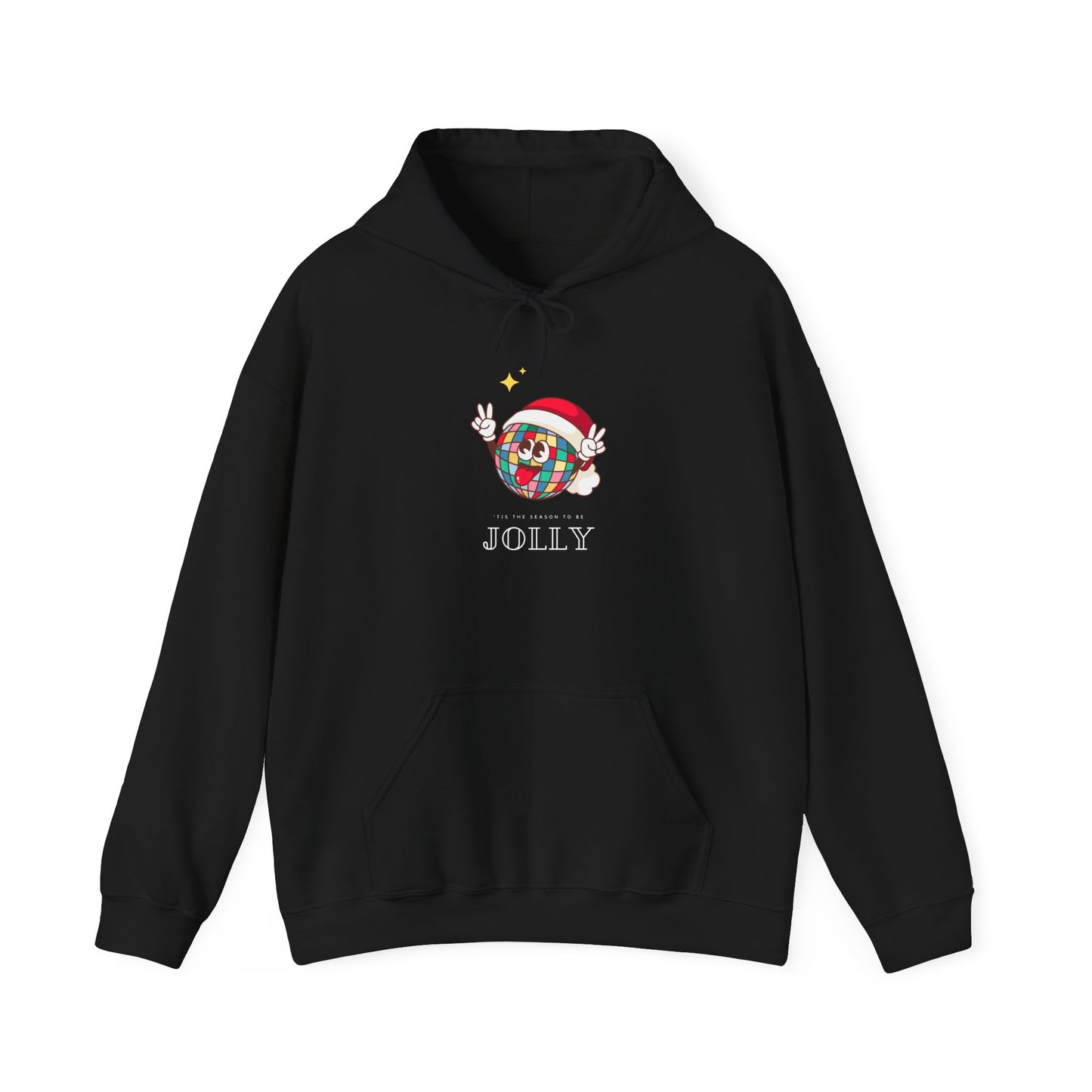 Jolly Holiday Hoodie - Cozy Christmas Sweatshirt for Winter, Festive Gift, Unisex Holiday Apparel, Warm Holiday Wear, Cute