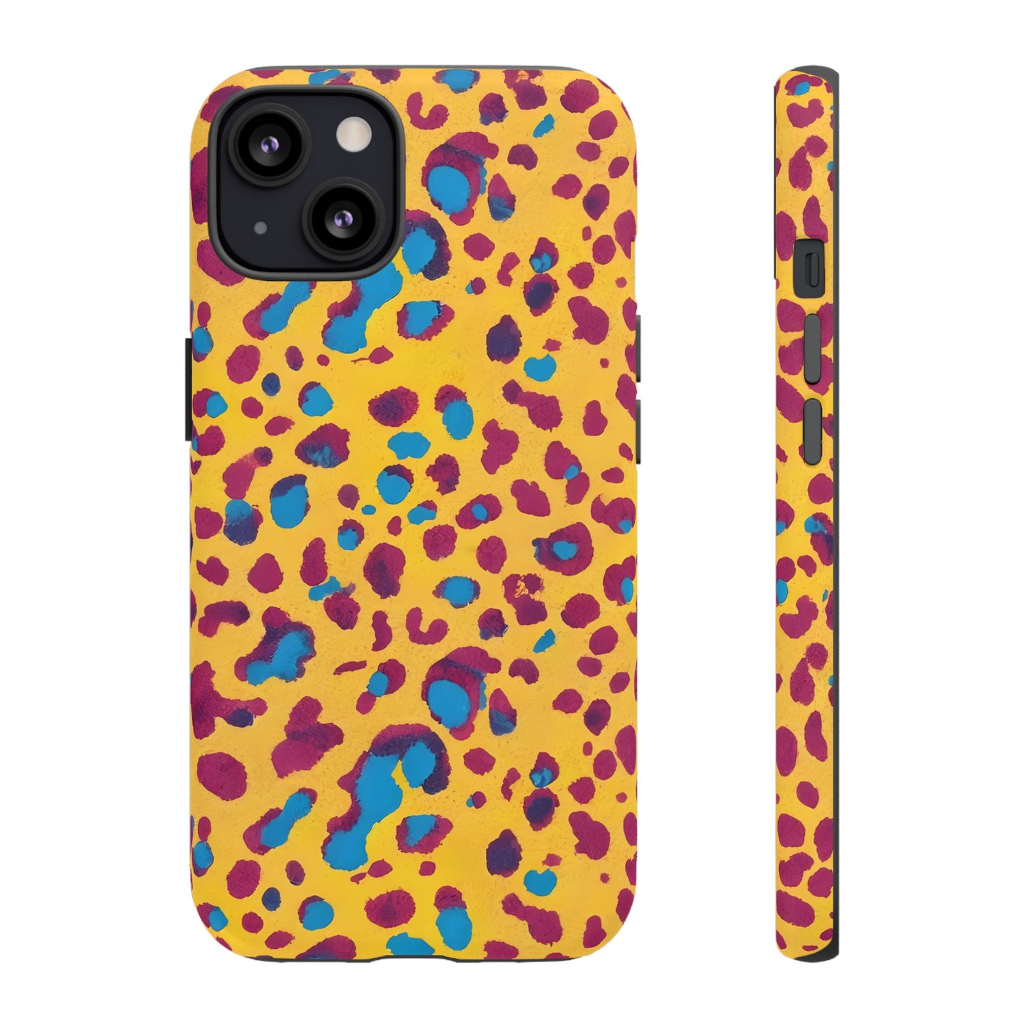 Leopard Print Phone Case - Tough Cases for Trendsetters, Stylish Protection, Unique Tech Accessory, iphone case