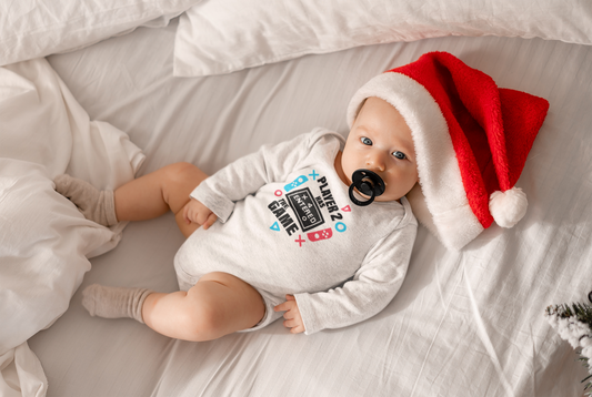 Player 2 Gaming Infant Long Sleeve Bodysuit - Perfect Gift for New Parents & Gamers