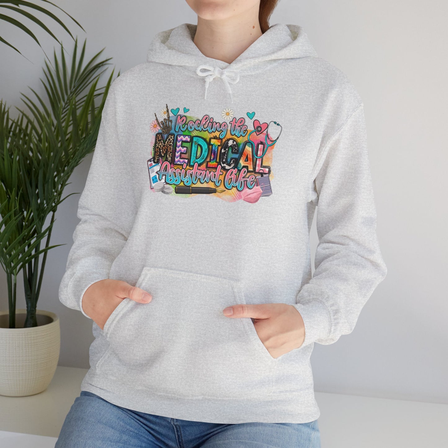 Medical Assistant Appreciation Hoodie - Unisex Heavy Blend™ Sweatshirt for Healthcare Heroes