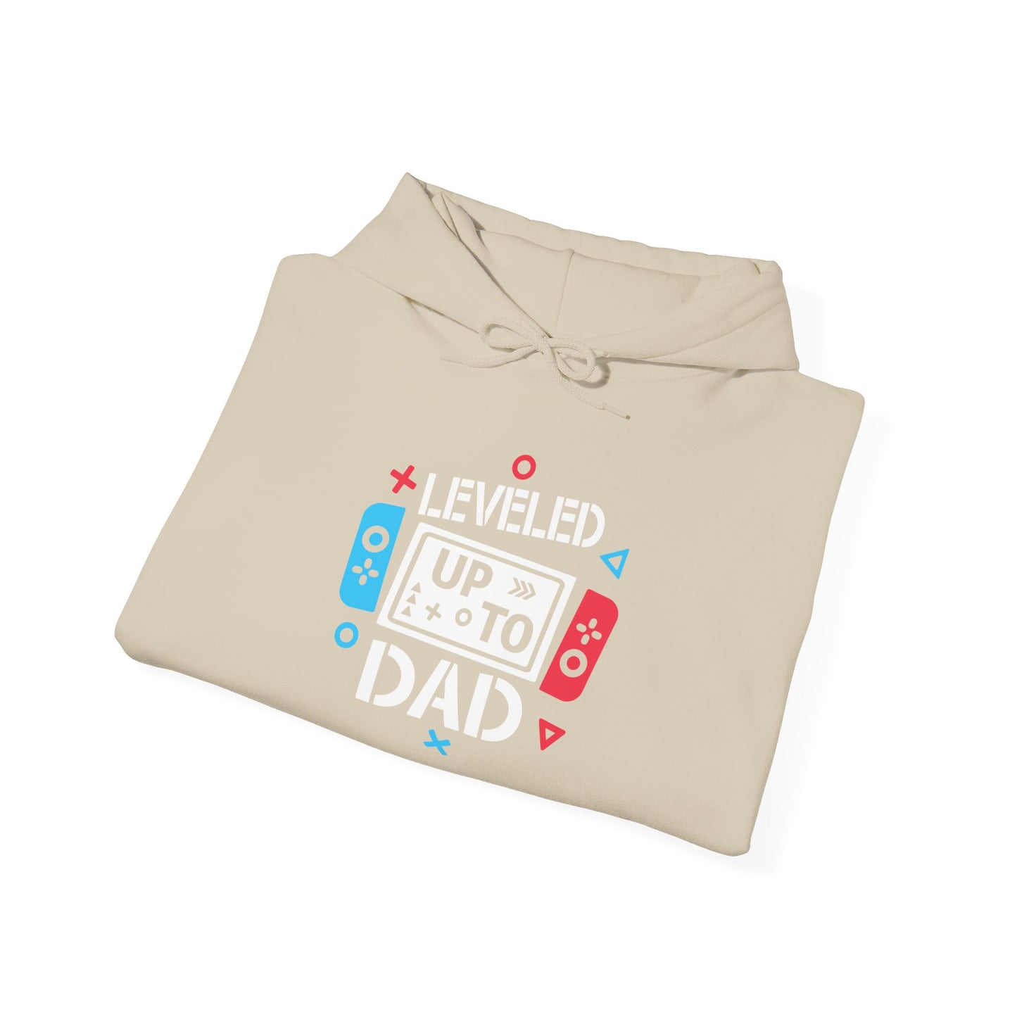 Gaming Dad Hoodie - Leveled Up Sweatshirt for Gamers