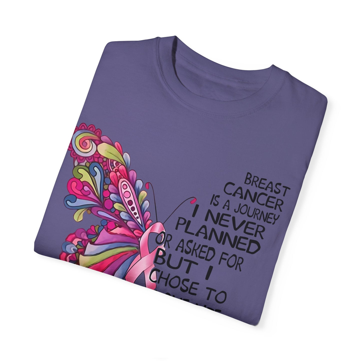 Inspirational Cancer Awareness T-Shirt – Love Life, Fight Disease, and Win!