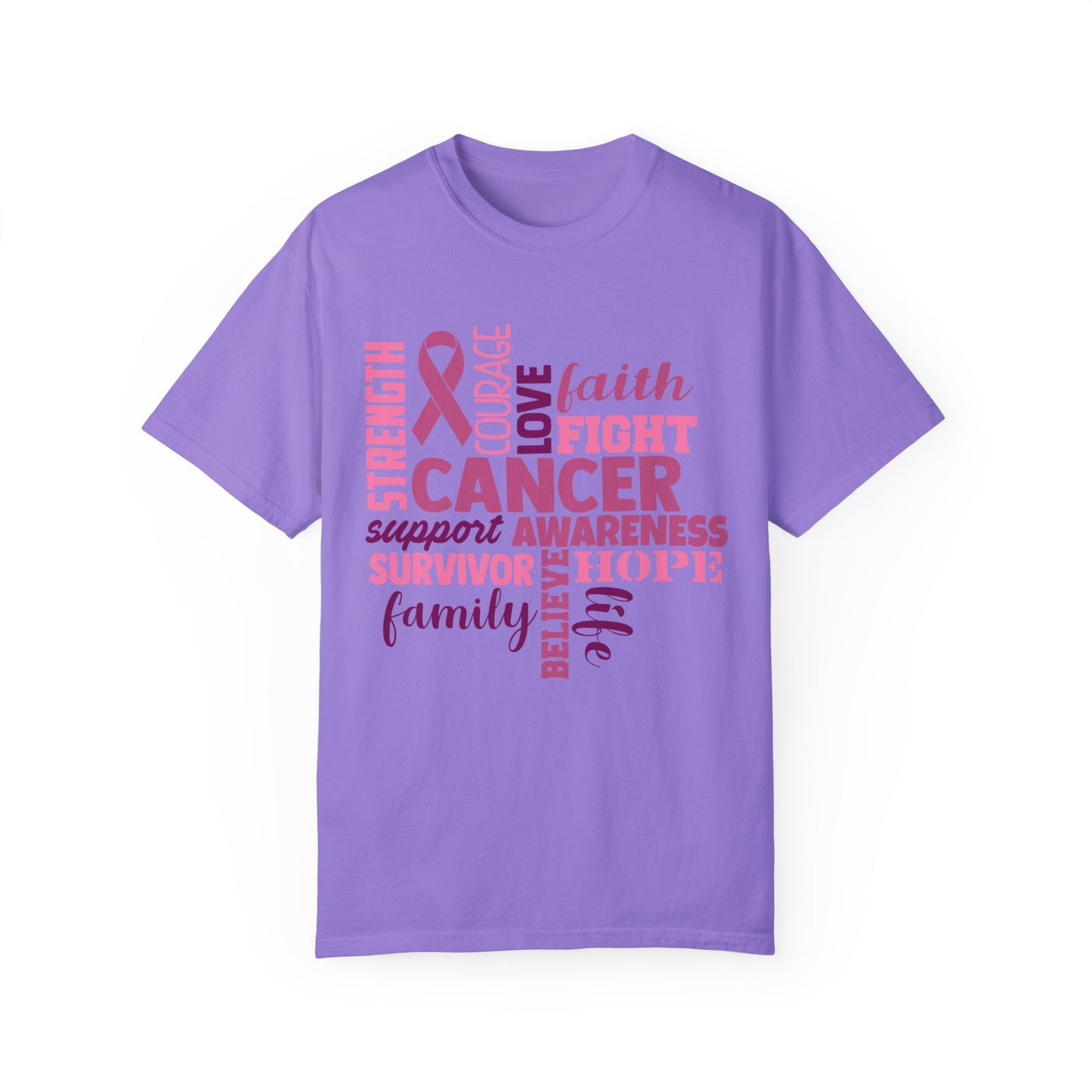 Unisex Cancer Awareness T-Shirt | Strength, Hope & Support