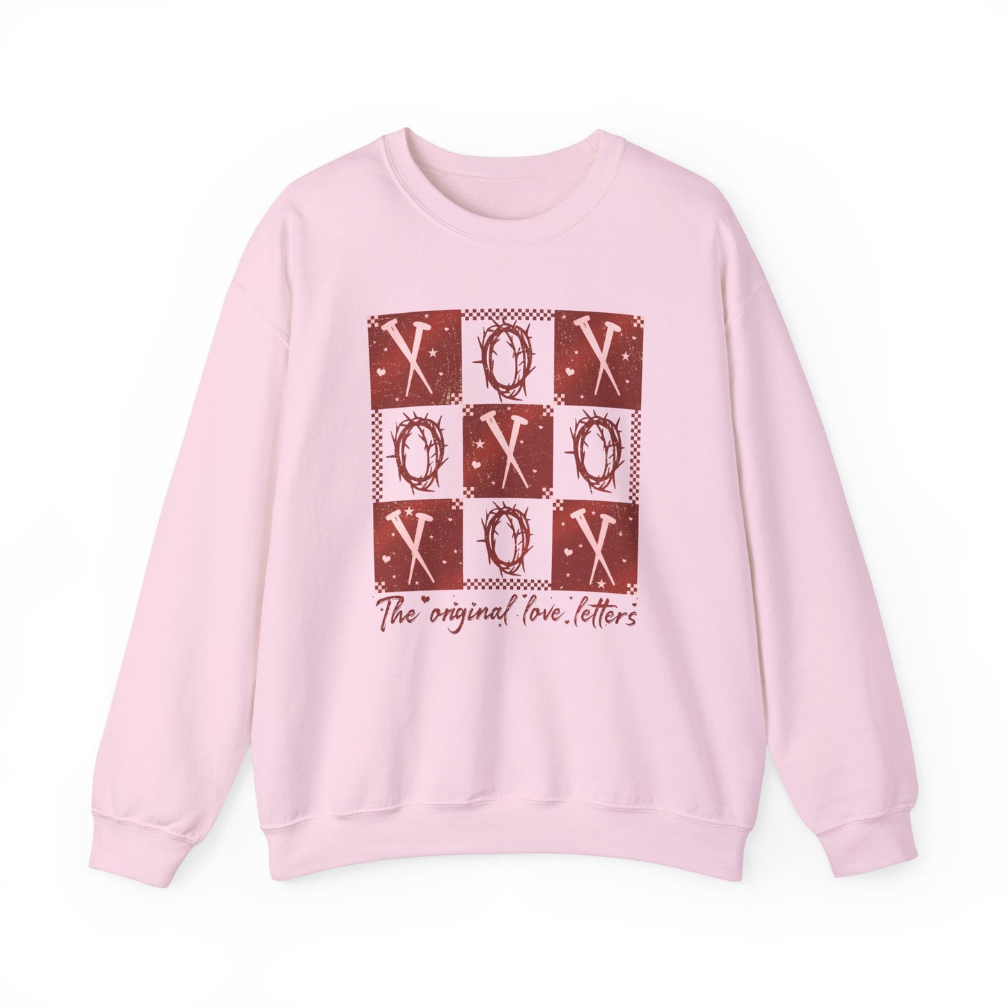 Romantic Crewneck Sweatshirt - 'The Original Love Letters' Design