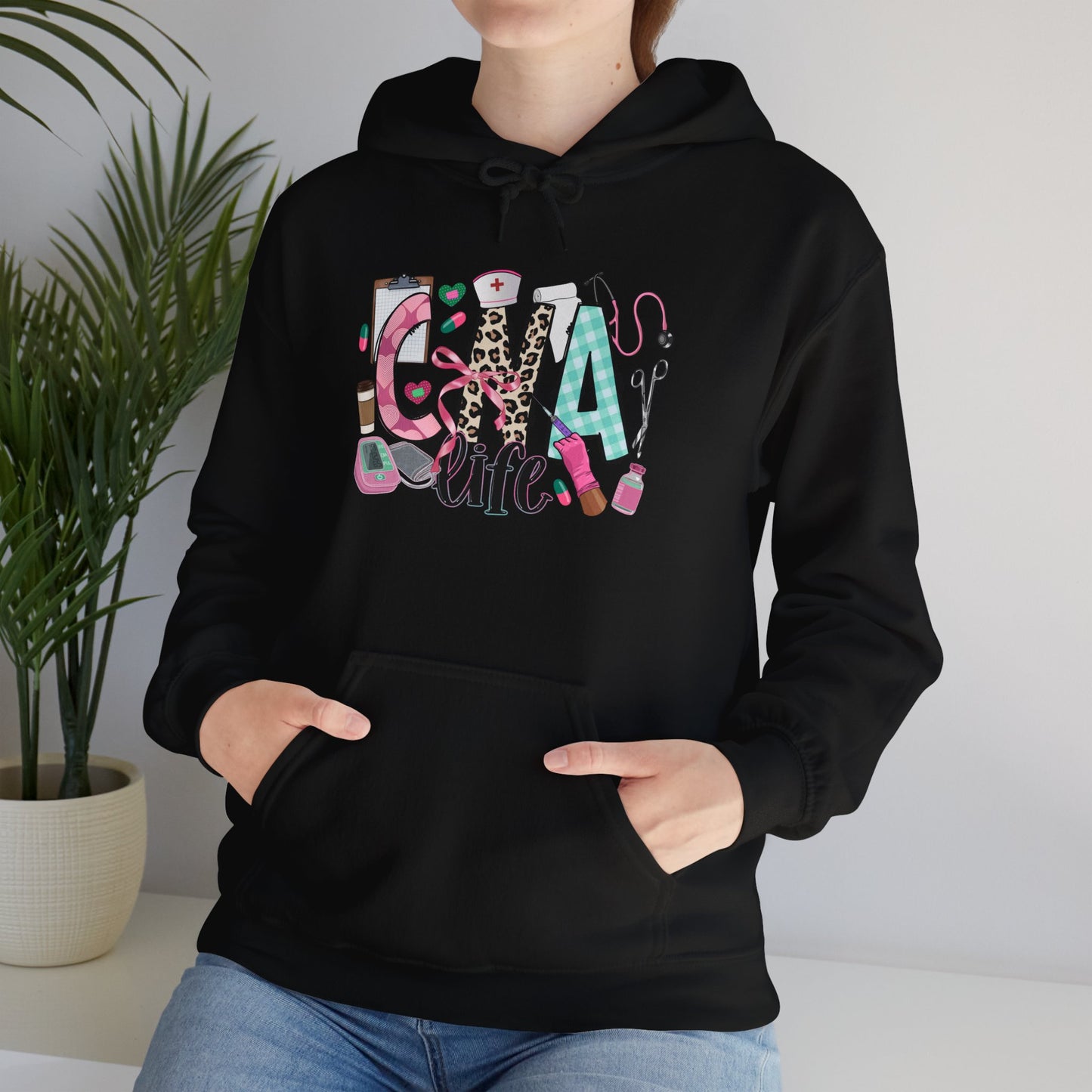 CNA Life Hoodie - Trendy Casual Sweatshirt for Everyday Wear, Medical Life