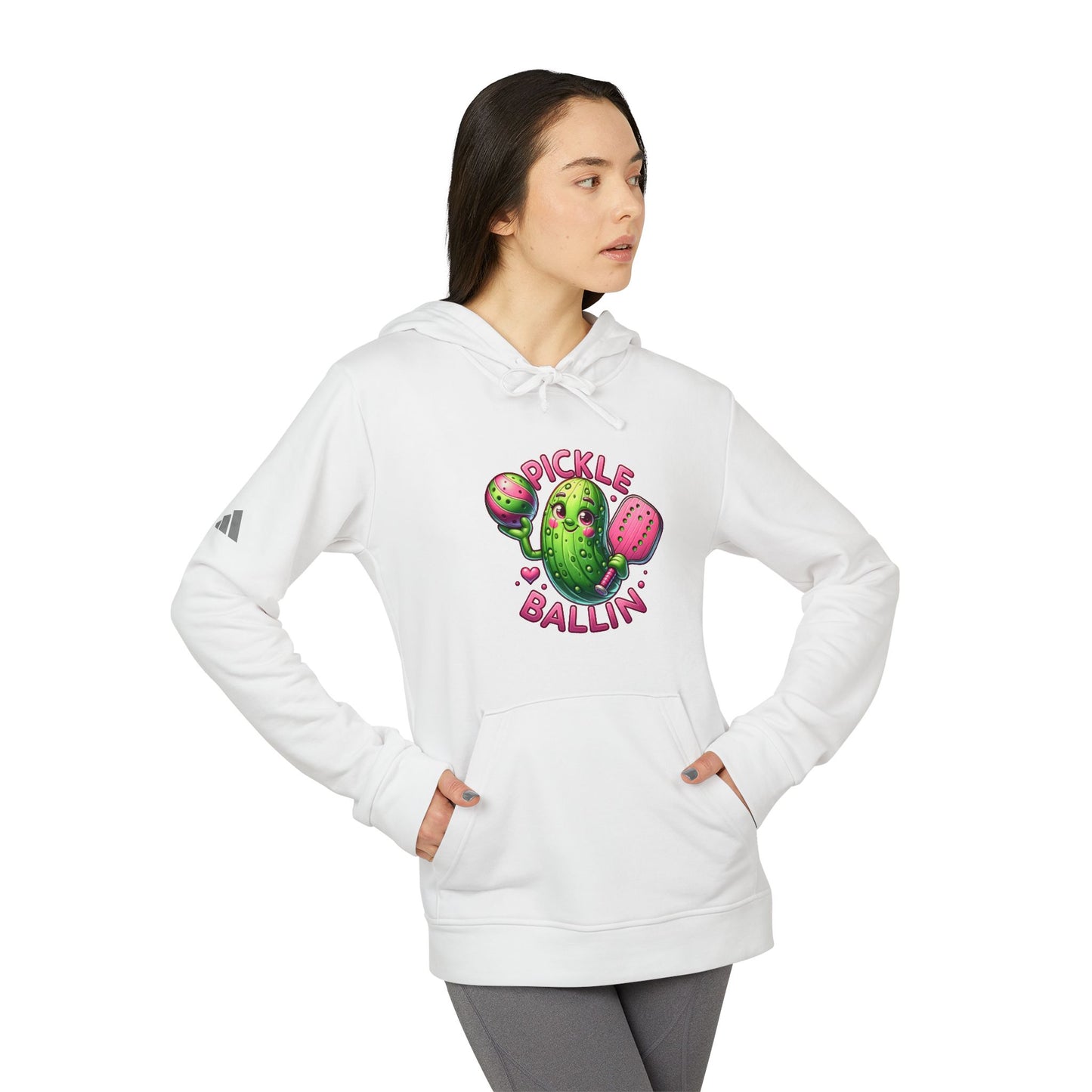 Pickleball Hoodie, Sport Lover Hoodie, Unisex Fleece Hoodie, Adidas Hoodie, Pickleball Lovers Gift, Sport Enthusiast Gift