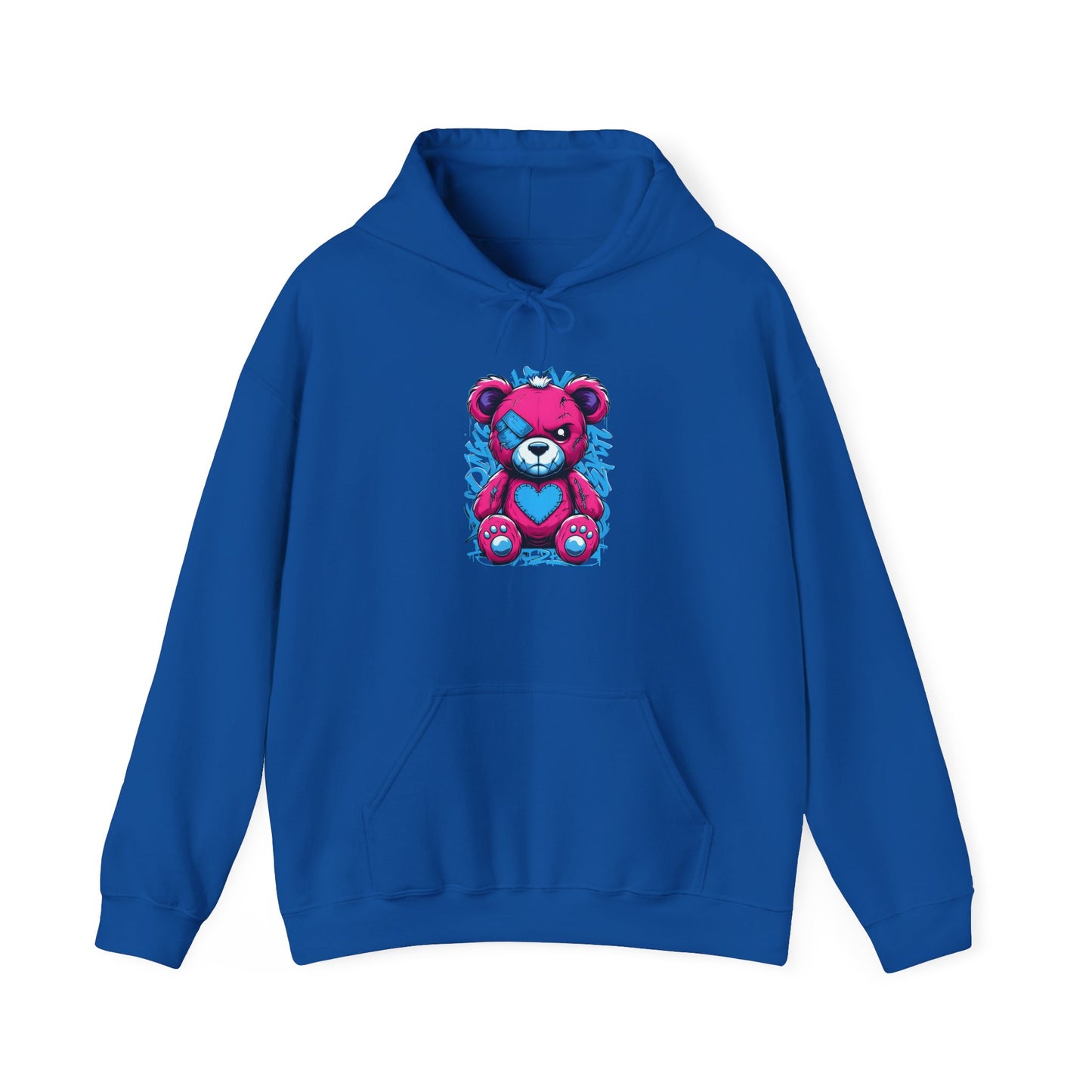 Cute Cartoon Bear Hoodie - Unisex Heavy Blend™ Sweatshirt