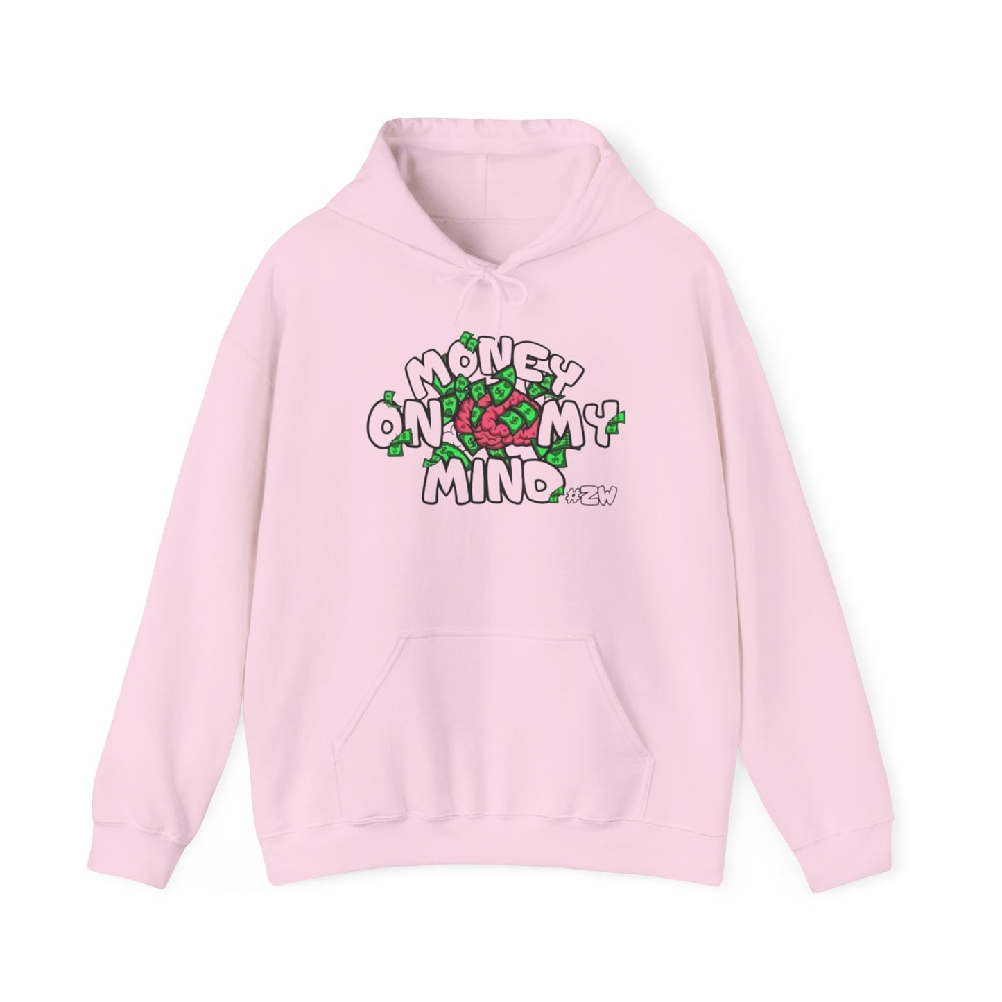 Money on My Mind Hoodie, Cozy Unisex Sweatshirt, Trendy Gift for Him/Her, Lounge Wear, Streetwear Style, Perfect for Casual Outings