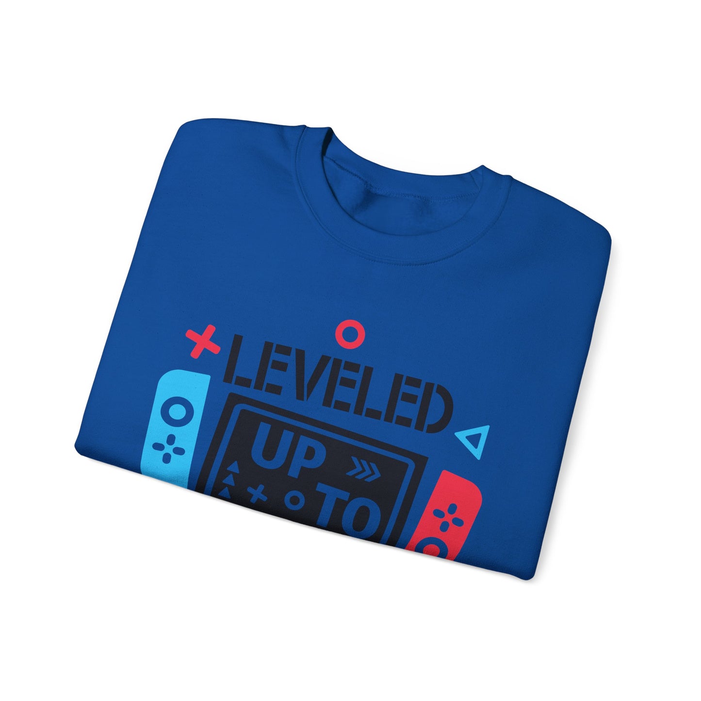 Gaming Level Up Sweatshirt - Unisex Heavy Blend™ Crewneck, Mom of 2