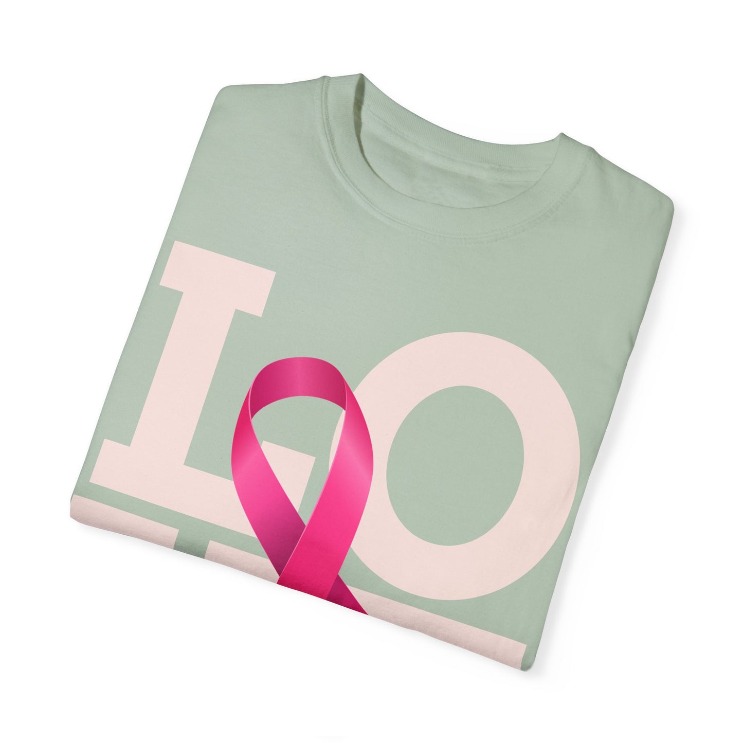 Love Ribbon Unisex T-Shirt - Support Breast Cancer Awareness