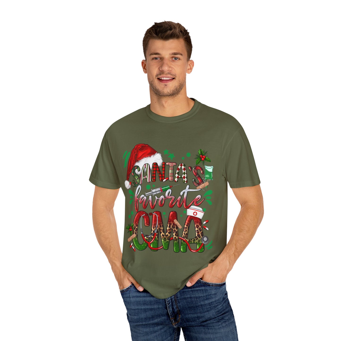 Santa's Favorite CMA T-Shirt, Christmas Gift, Holiday Apparel, Unisex Shirt, Fun Festive Tee, Seasonal Wear