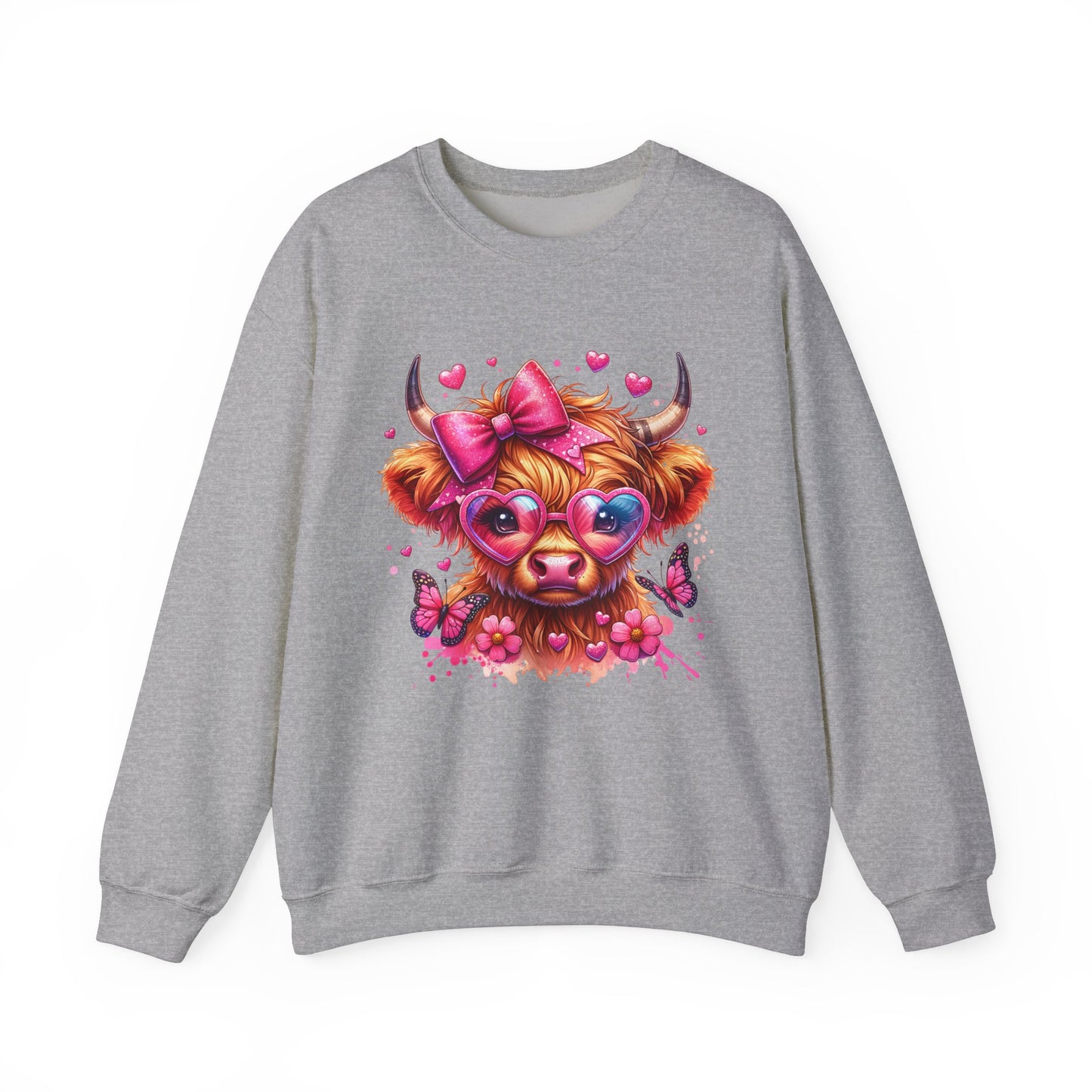 Valentine's Day Cow Lovers Sweatshirt