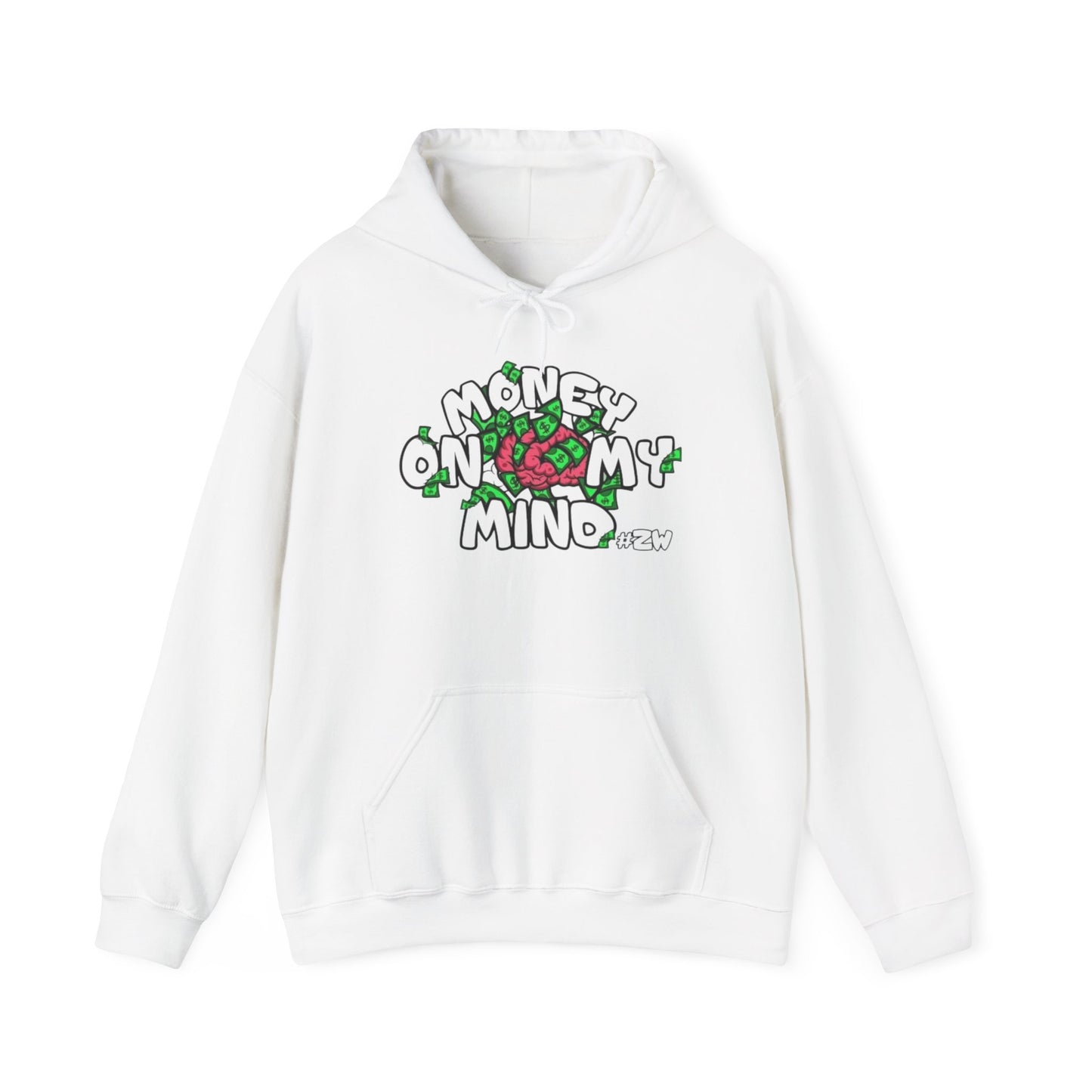 Money on My Mind Hoodie, Cozy Unisex Sweatshirt, Trendy Gift for Him/Her, Lounge Wear, Streetwear Style, Perfect for Casual Outings