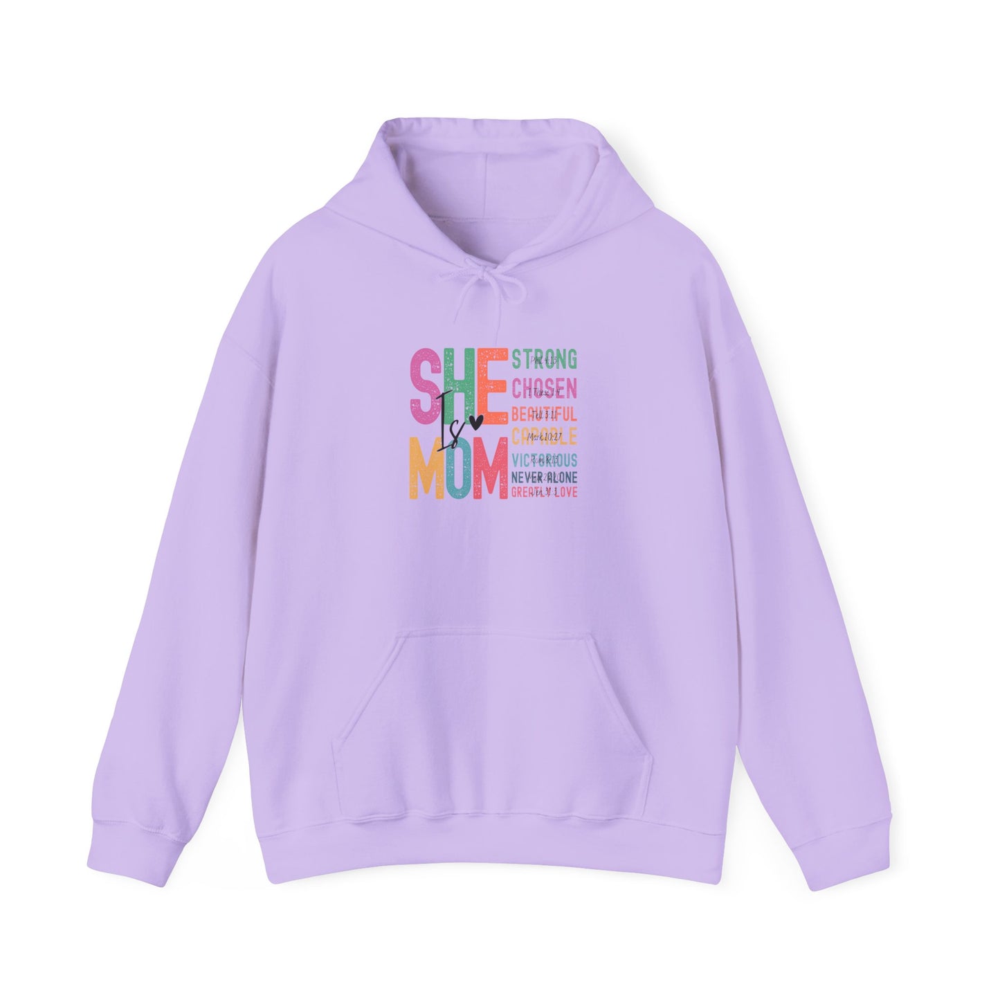 Empowering Mom Hoodie, Strong Mom Sweatshirt, Inspirational Gift for Moms, Cozy Hooded Sweatshirt, Mother's Day Apparel