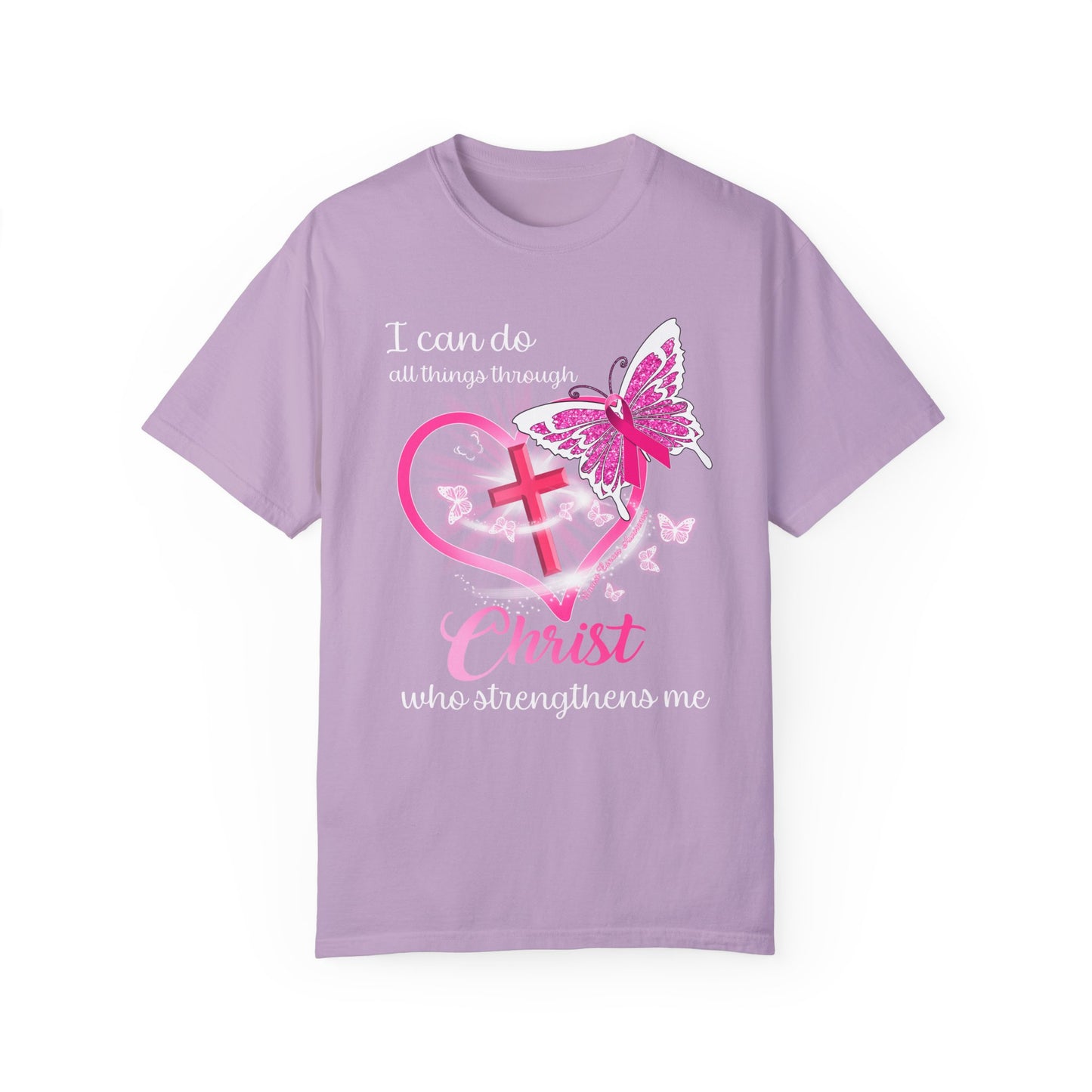 Inspirational Butterfly T-Shirt - Faith & Strength for Every Occasion