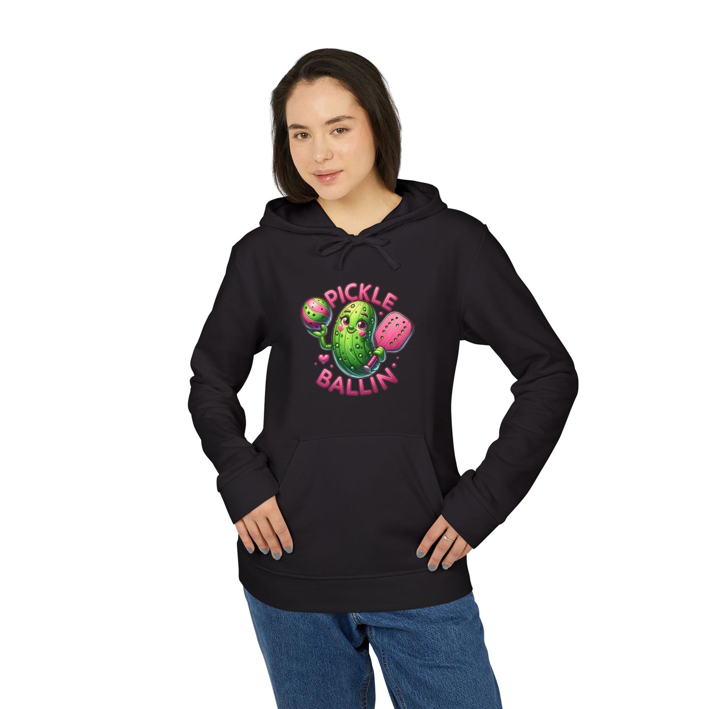 Pickleball Hoodie, Sport Lover Hoodie, Unisex Fleece Hoodie, Adidas Hoodie, Pickleball Lovers Gift, Sport Enthusiast Gift