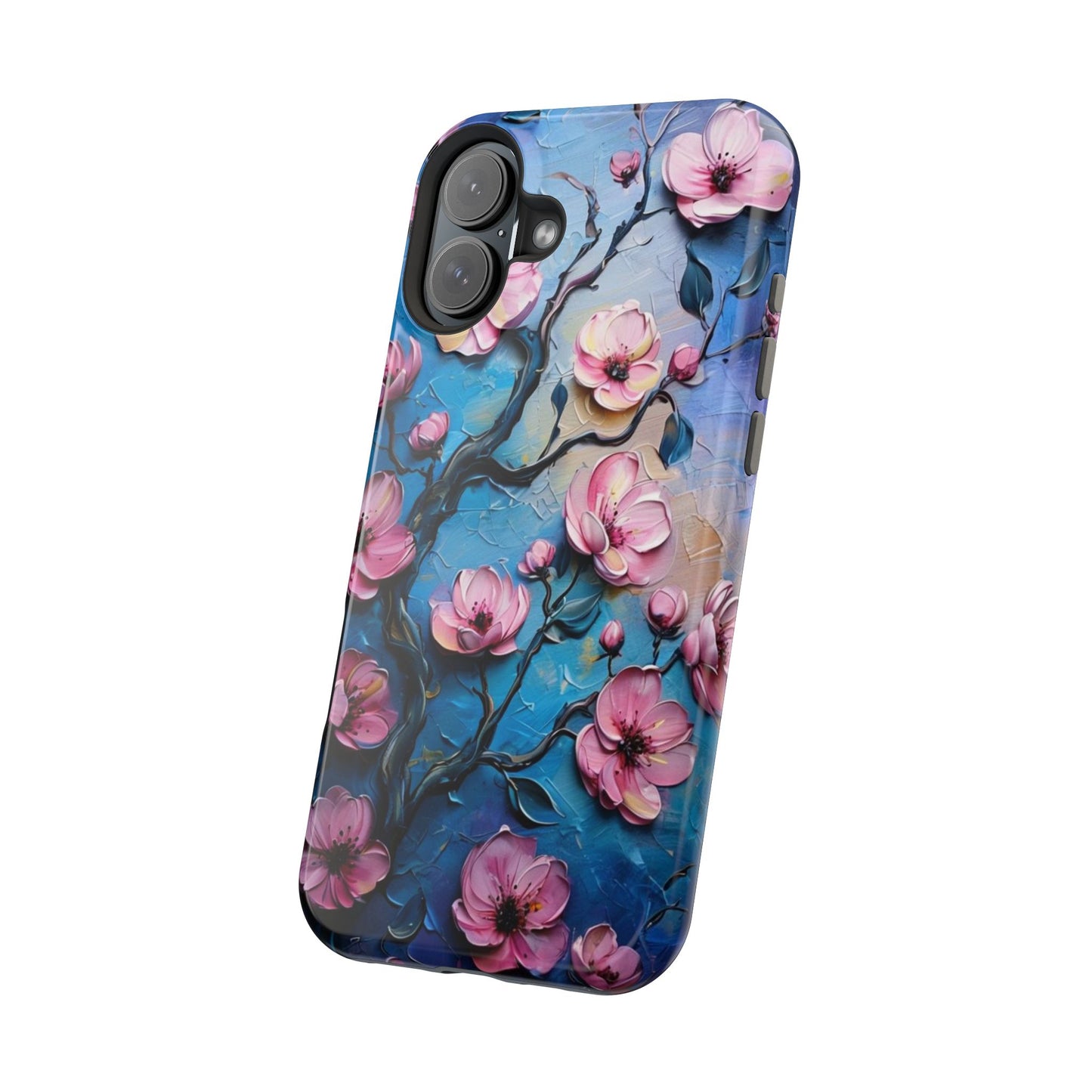 Floral Magnetic Tough Cases - Durable Phone Protection with Artistic Design, Phone Accessories, Gift for Her, Custom Cases,