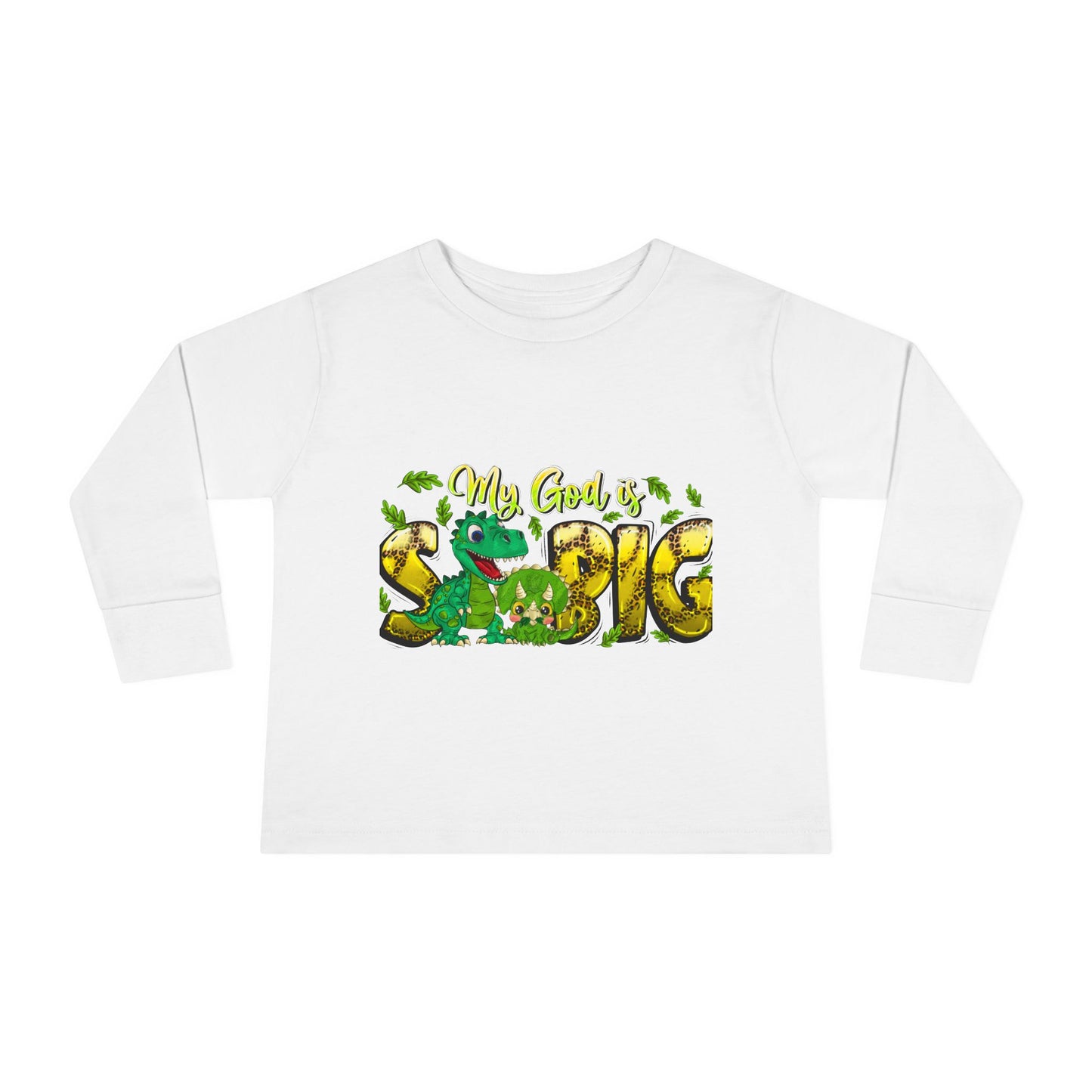 Dinosaur Toddler Tee, Boys Girls Shirt, Cute Kids Fashion, Birthday Gift, Playwear, Long Sleeve Top