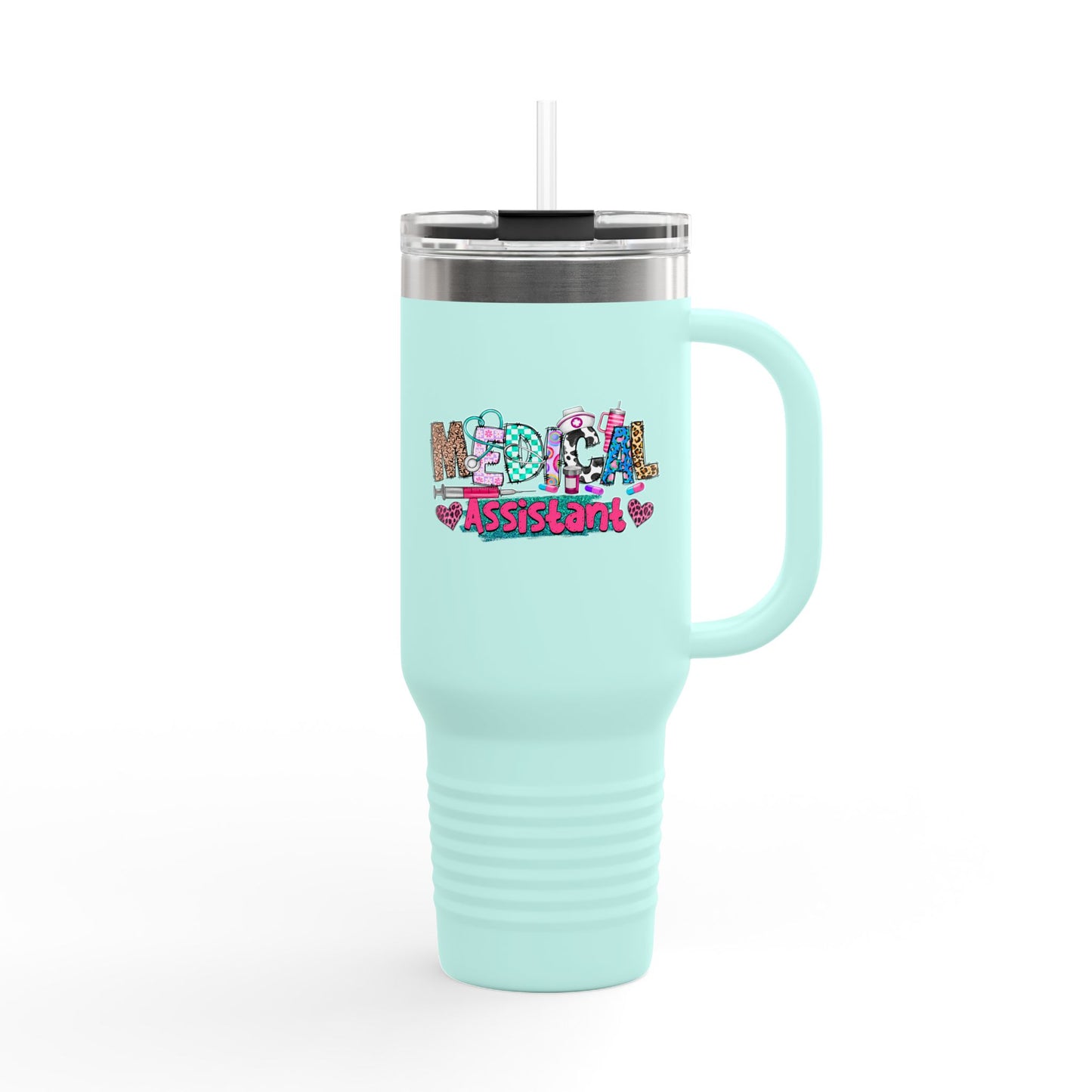 Custom Insulated Travel Mug for Medical Assistants - 40oz - Perfect Gift for Healthcare Professionals