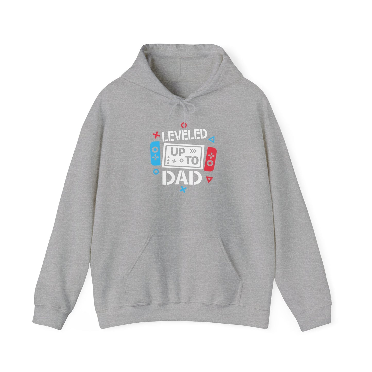 Gamer Dad Hoodie - Level Up with Style - Unisex Heavy Blend Sweatshirt