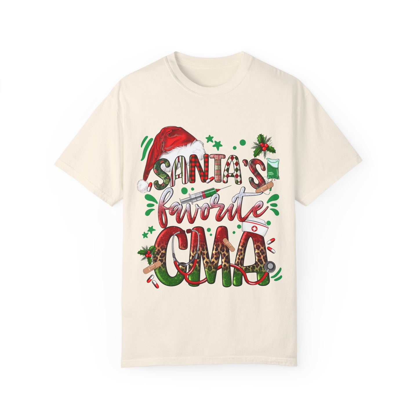 Santa's Favorite CMA T-Shirt, Christmas Gift, Holiday Apparel, Unisex Shirt, Fun Festive Tee, Seasonal Wear