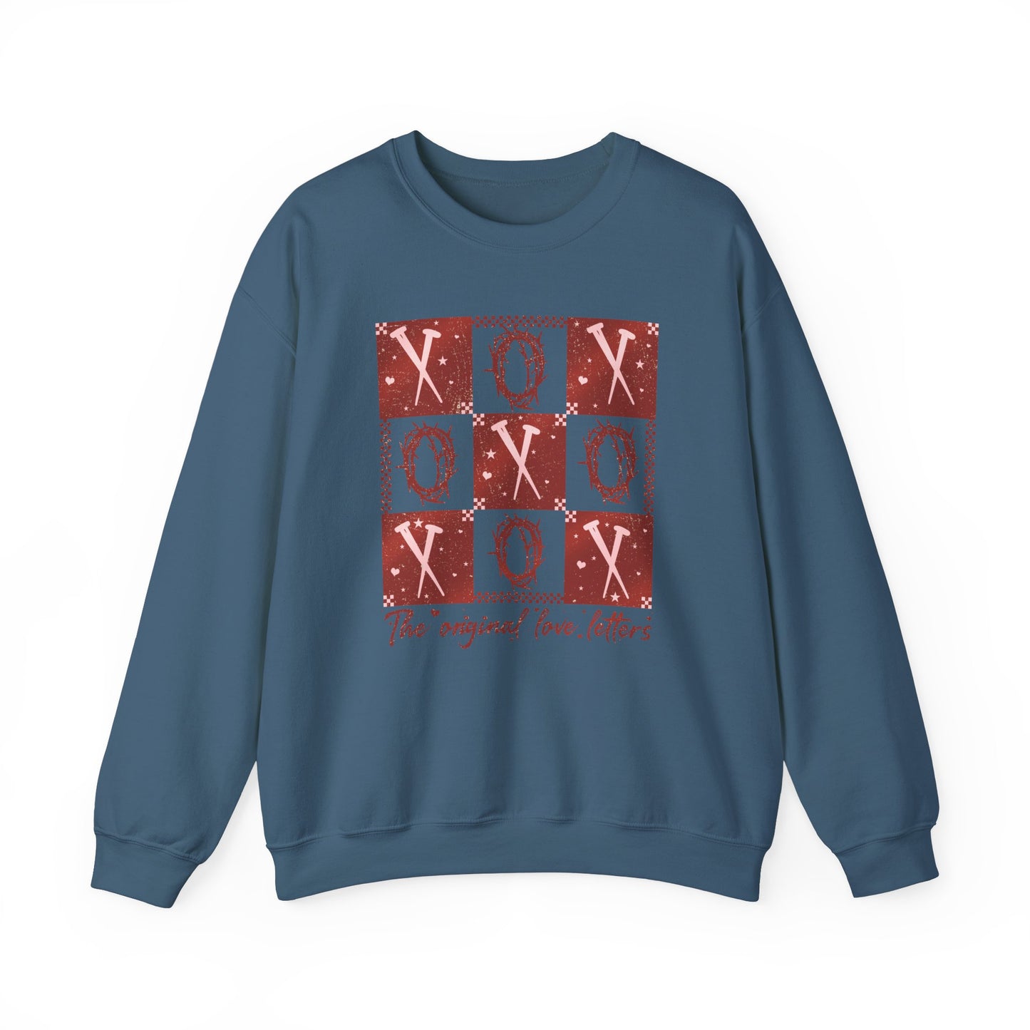 Romantic Crewneck Sweatshirt - 'The Original Love Letters' Design