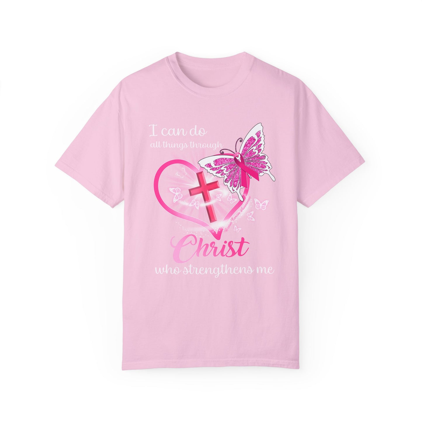 Inspirational Butterfly T-Shirt - Faith & Strength for Every Occasion