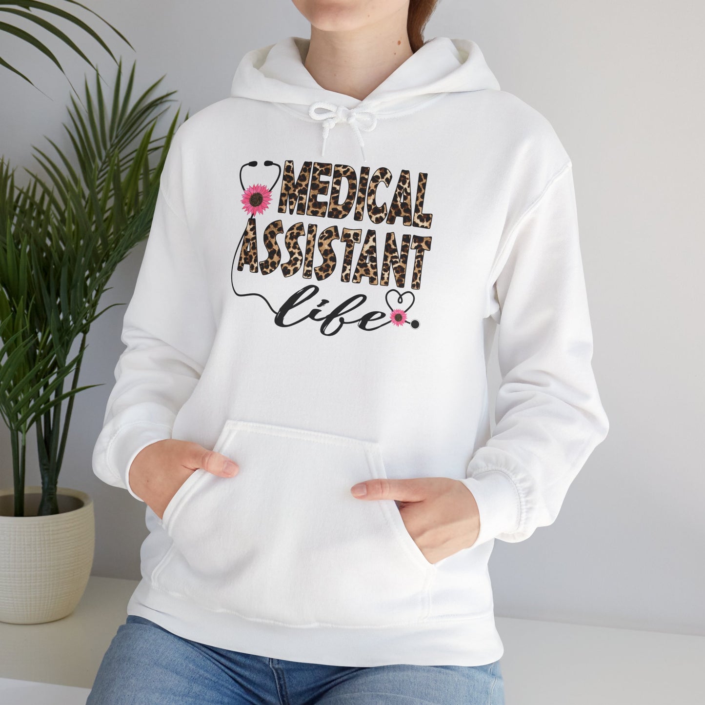 Medical Assistant Life Unisex Heavy Blend Hoodie - Soft and Stylish Sweatshirt for Healthcare Professionals