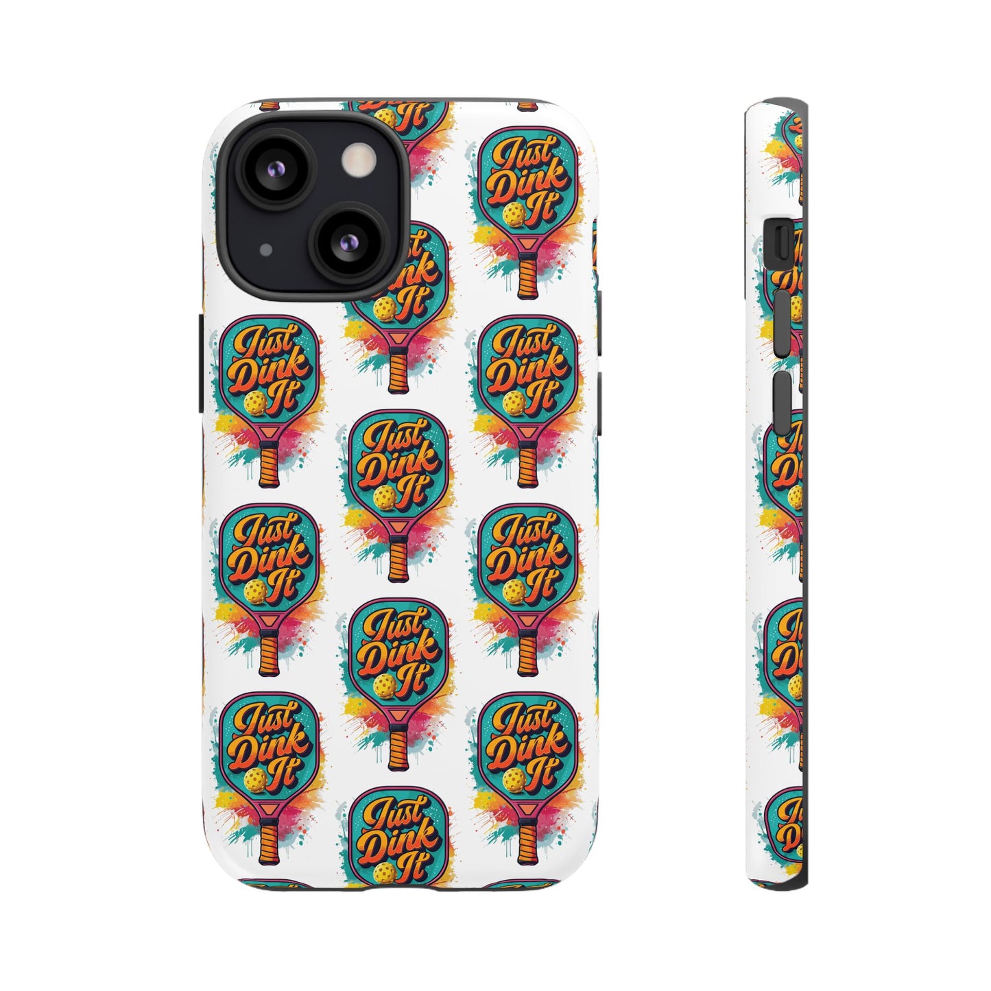 Vibrant Phone Case  pickleball - "Just Drink It" Design for Fun-Loving Drink Enthusiasts, Custom Case, Phone Accessories,