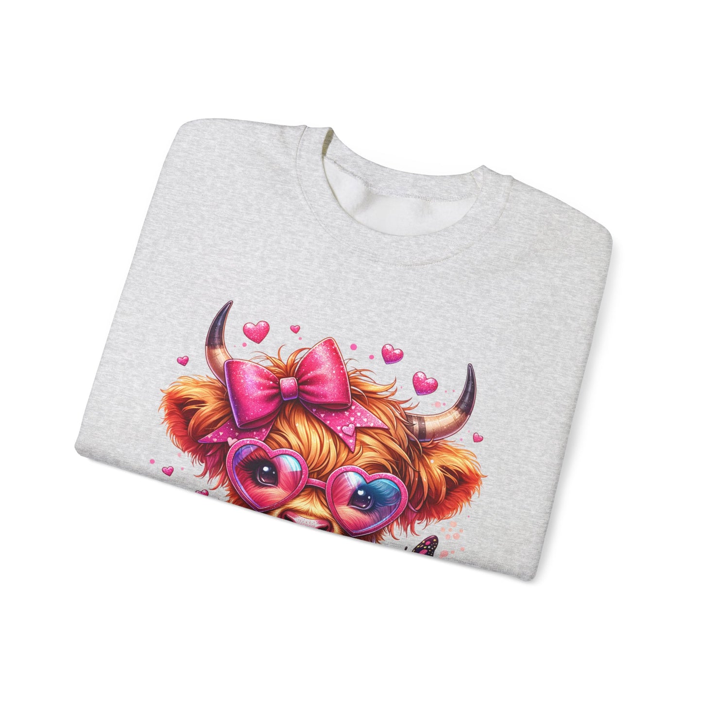 Valentine's Day Cow Lovers Sweatshirt