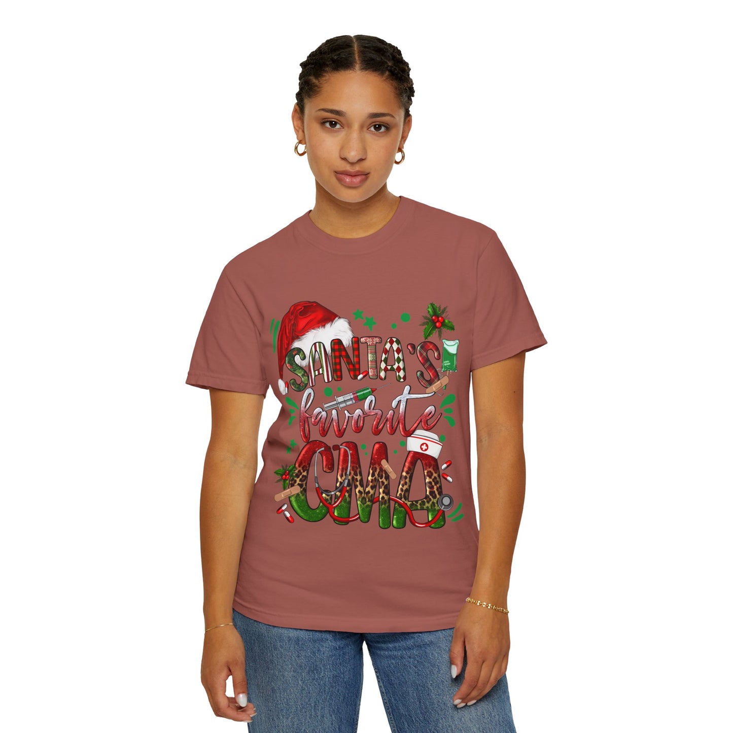 Santa's Favorite CMA Crew Christmas T-Shirt, Holiday Gift, Family Reunion Tee, Festive Apparel, Xmas Party Shirt