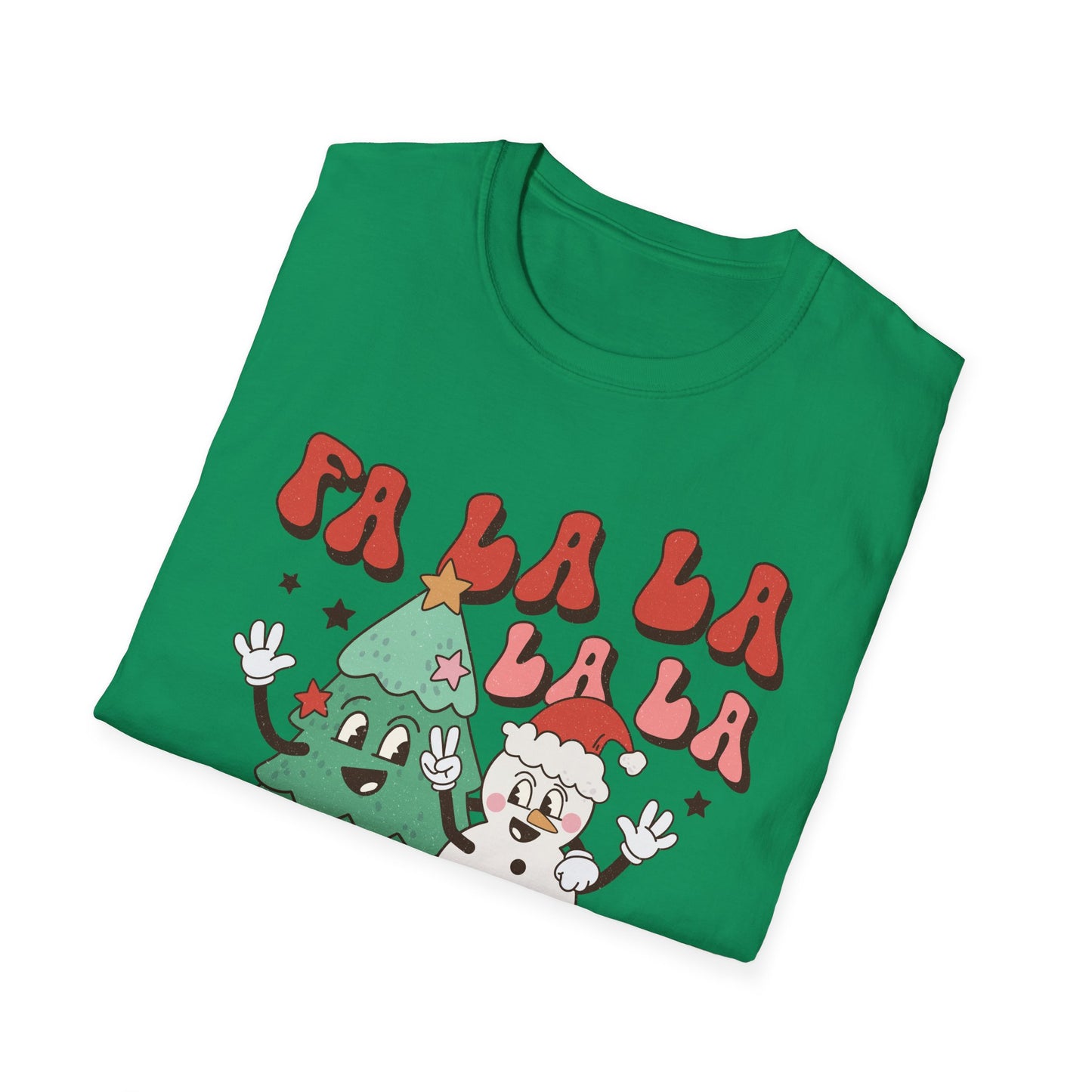 Festive Christmas T-Shirt, Fun Holiday Tee, F festive Apparel, Gift for Him/Her, Merry Christmas Outfit