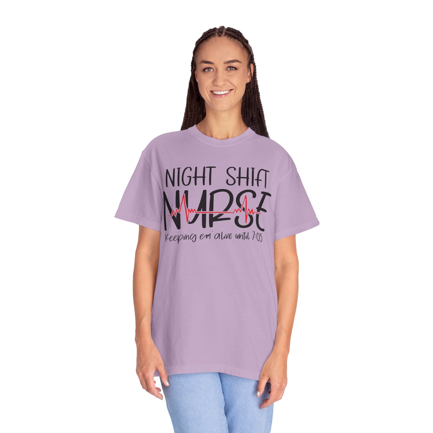 Nurse Night Shift Tee - Funny Gift for Nurses, Hospital Apparel, Shift Work Shirt, Healthcare Humor T-Shirt, Caregiver Gift