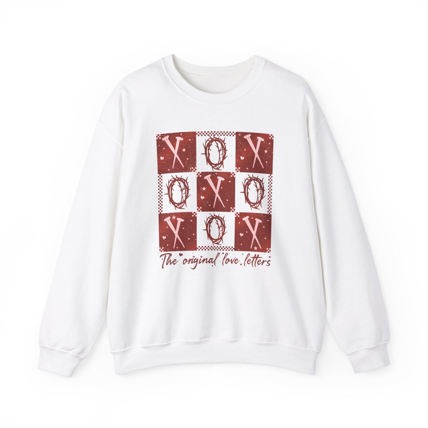 Romantic Crewneck Sweatshirt - 'The Original Love Letters' Design