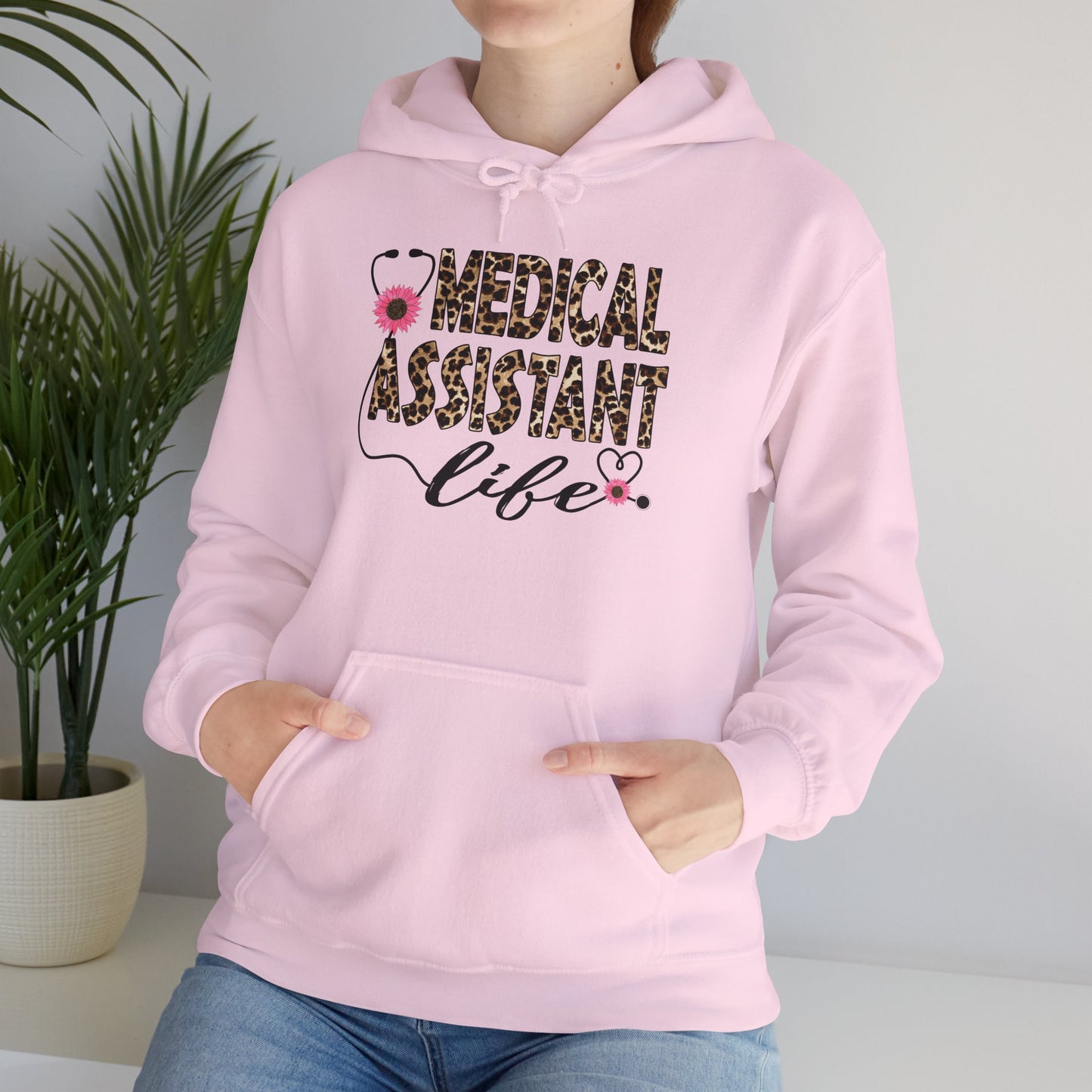 Medical Assistant Life Unisex Heavy Blend Hoodie - Soft and Stylish Sweatshirt for Healthcare Professionals