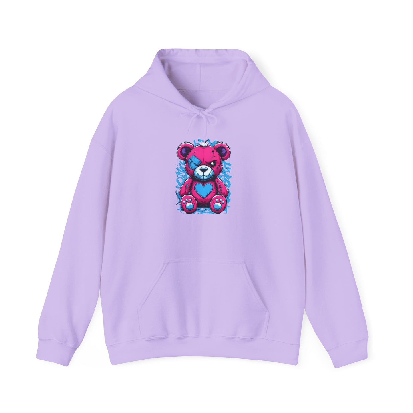 Cute Cartoon Bear Hoodie - Unisex Heavy Blend™ Sweatshirt