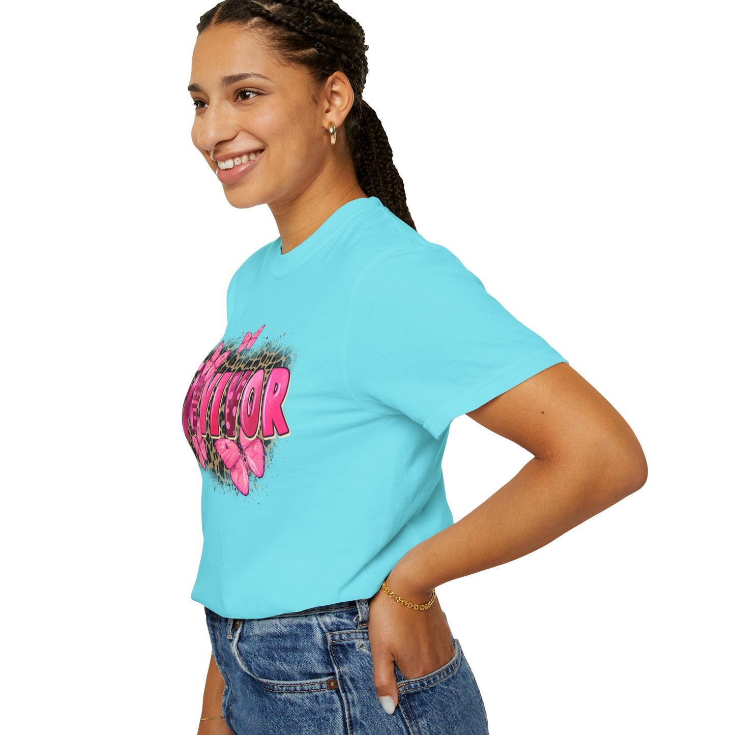 Survivor Butterfly T-Shirt - Support & Empower Women Unisex Tee