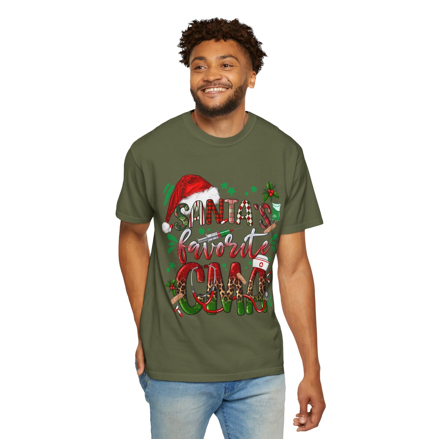 Santa's Favorite CMA T-Shirt, Christmas Gift, Holiday Apparel, Unisex Shirt, Fun Festive Tee, Seasonal Wear