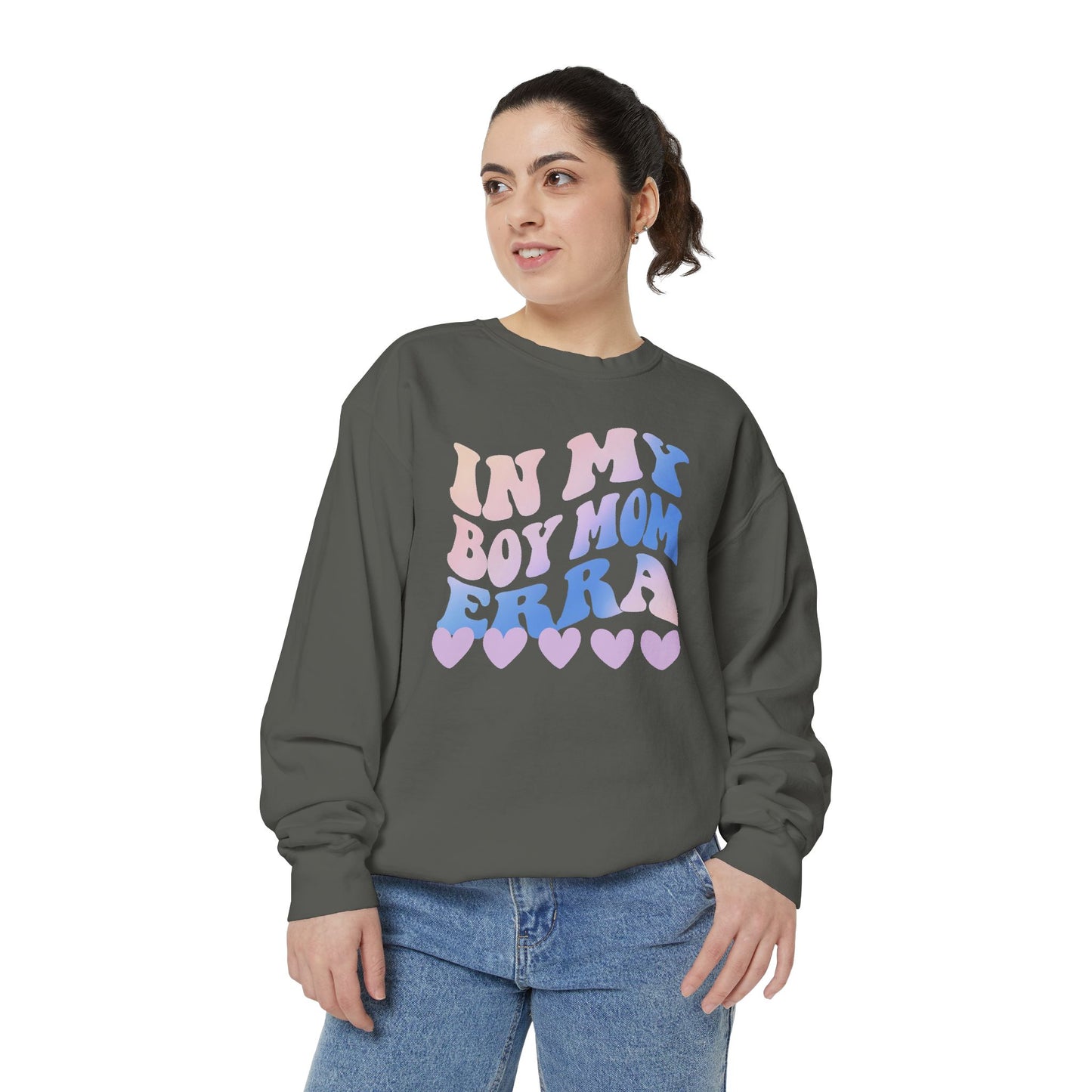 Cozy Boy Mom Era Sweatshirt