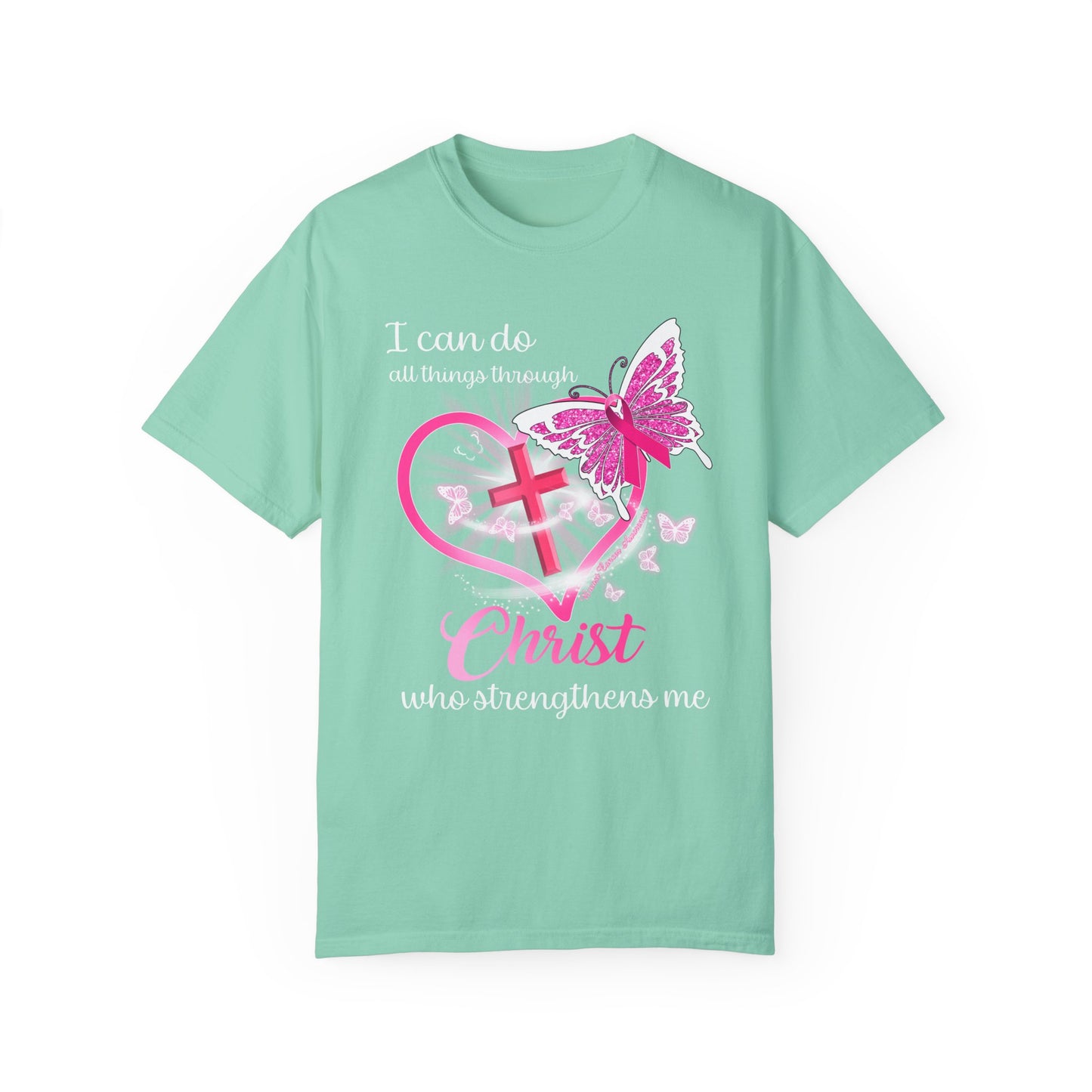 Inspirational Butterfly T-Shirt - Faith & Strength for Every Occasion