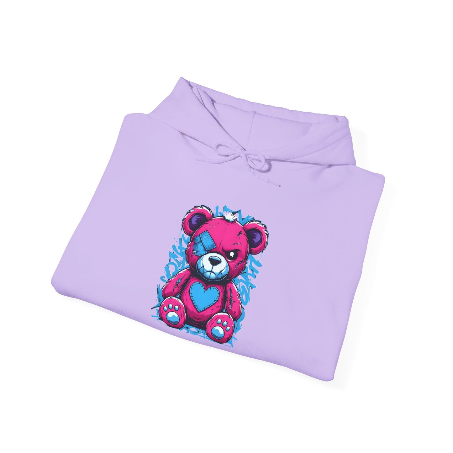 Cute Cartoon Bear Hoodie - Unisex Heavy Blend™ Sweatshirt